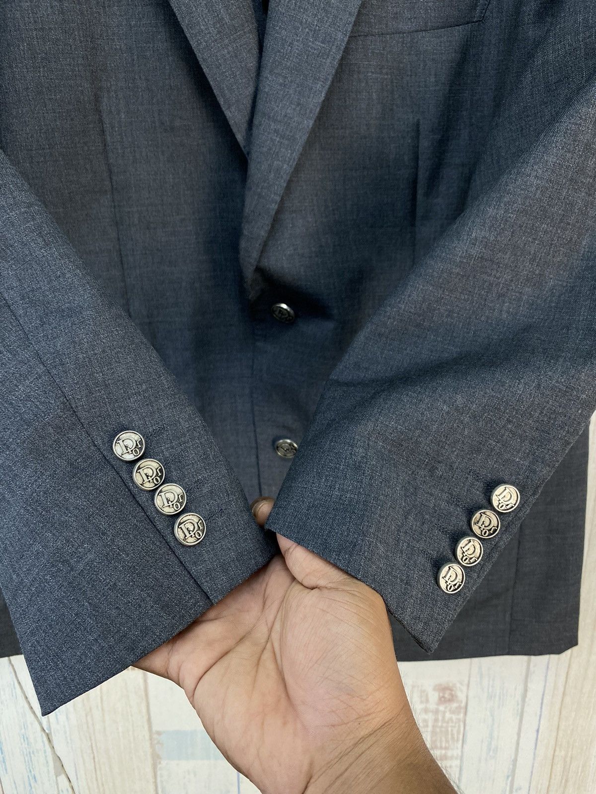 Christian Dior Monsieur Vintage Christian Dior Monsieur Blazer/Coat Size 48R - 7 Thumbnail