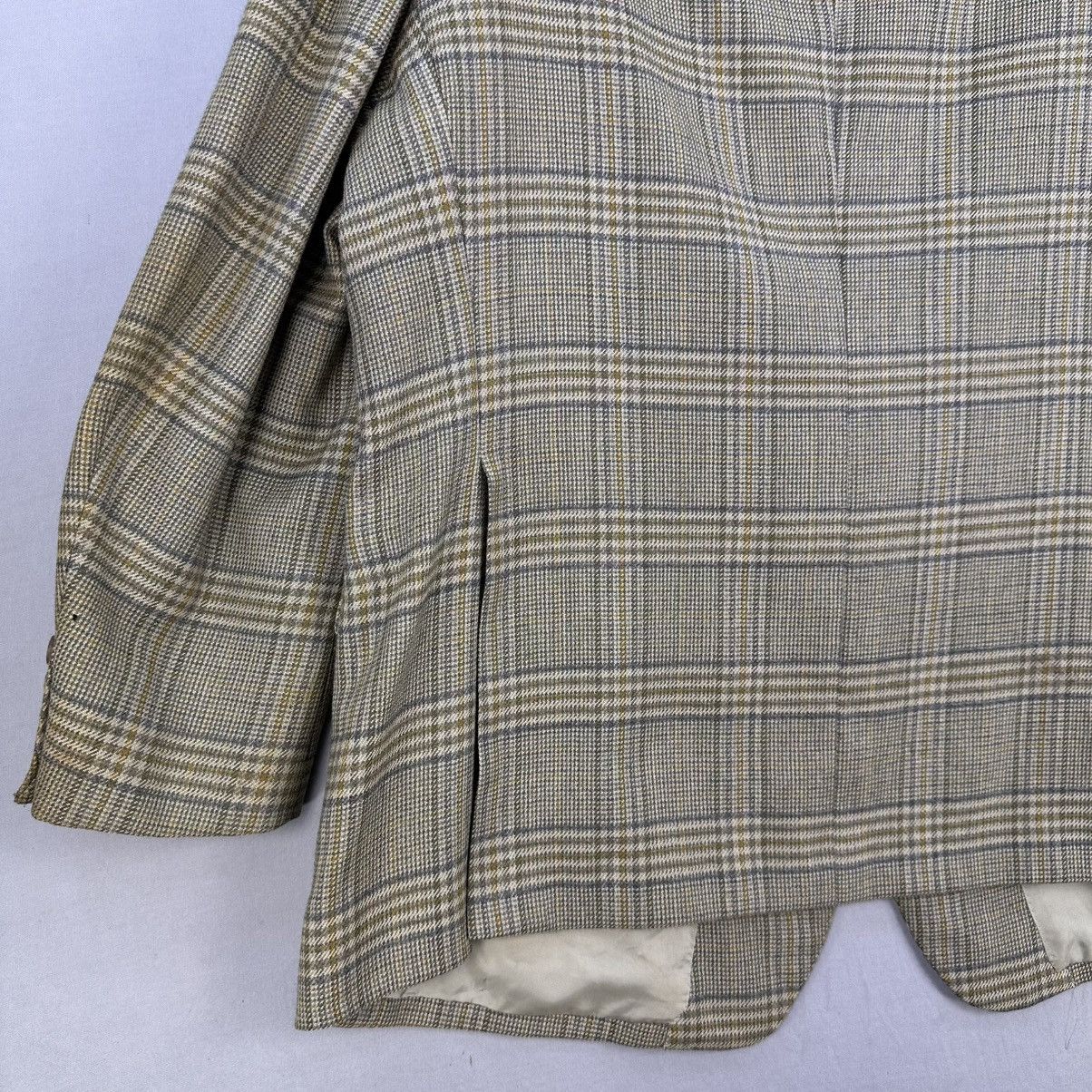 Burberry Vintage 90'a Burberrys New Wool Tartan Check Blazer Size US XL / EU 56 / 4 - 6 Thumbnail