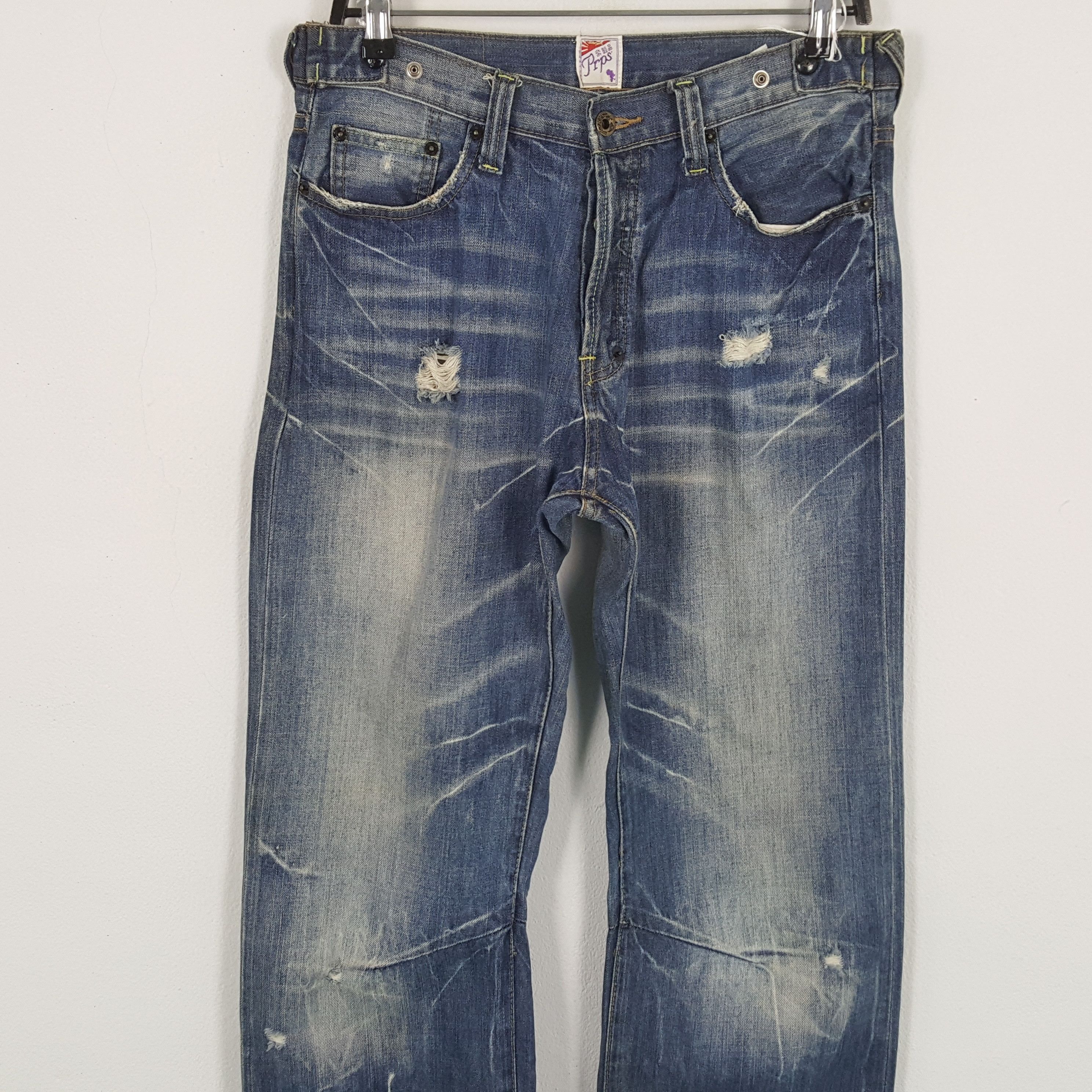 Prps × Vintage PRPS Fashion Designer Style Streetwear Jeans Size US 32 / EU 48 - 2 Thumbnail