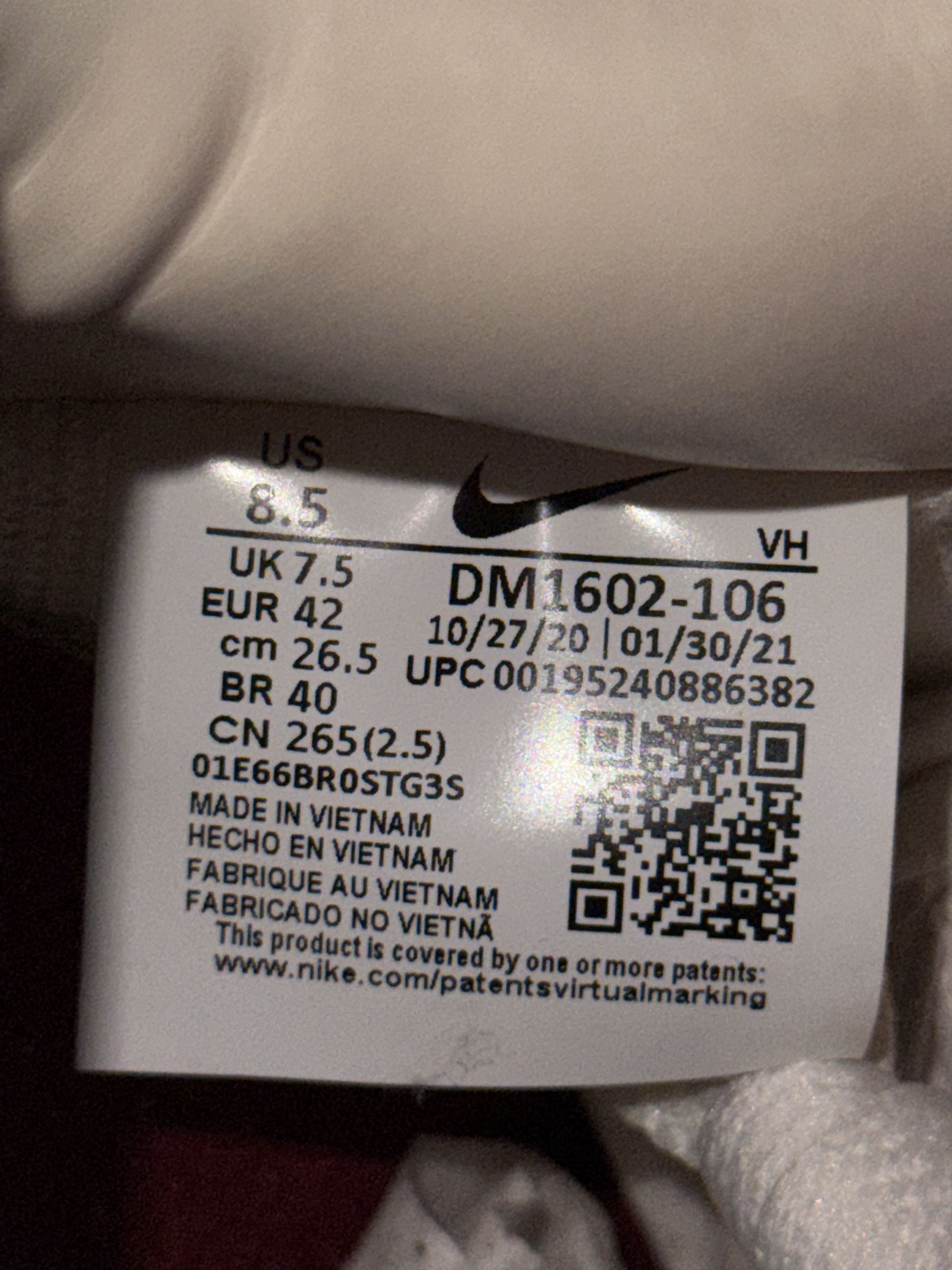 Nike × Off-White Nike Off-White x Dunk Low Lot 08 of 50 Size 8.5 Size US 8.5 / EU 41-42 - 11 Thumbnail