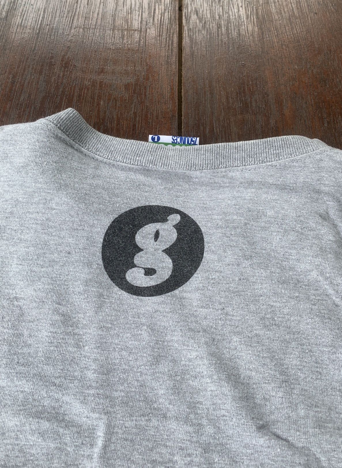 GOODENOUGH × Japanese Brand × Vintage Vintage Goodenough 75ounces Japan grey tee Size US L / EU 52-54 / 3 - 2 Thumbnail