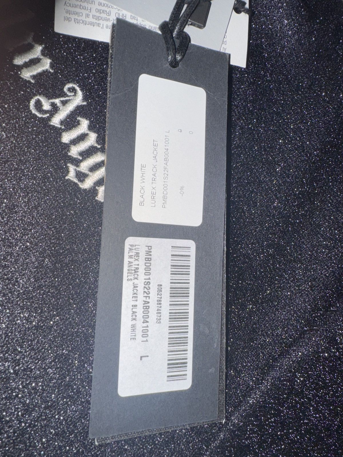 Palm Angels Palm angels lurex jacket Size US L / EU 52-54 / 3 - 5 Thumbnail
