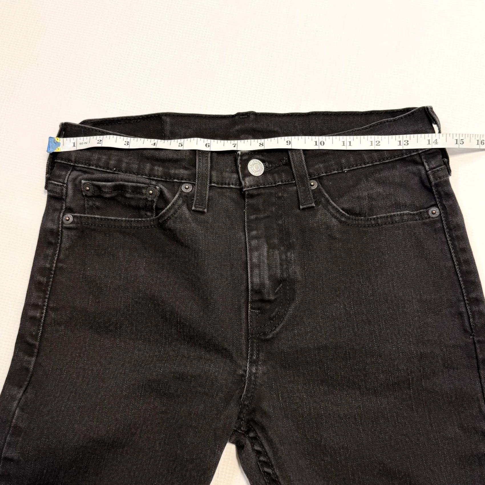 Levi's Levi's 510 Jeans Mens Slim Skinny Black Denim Waterless 28x32 Zip Pocket Rock Casual Regular Jeans Mens Size US 28 / EU 44 - 6 Thumbnail