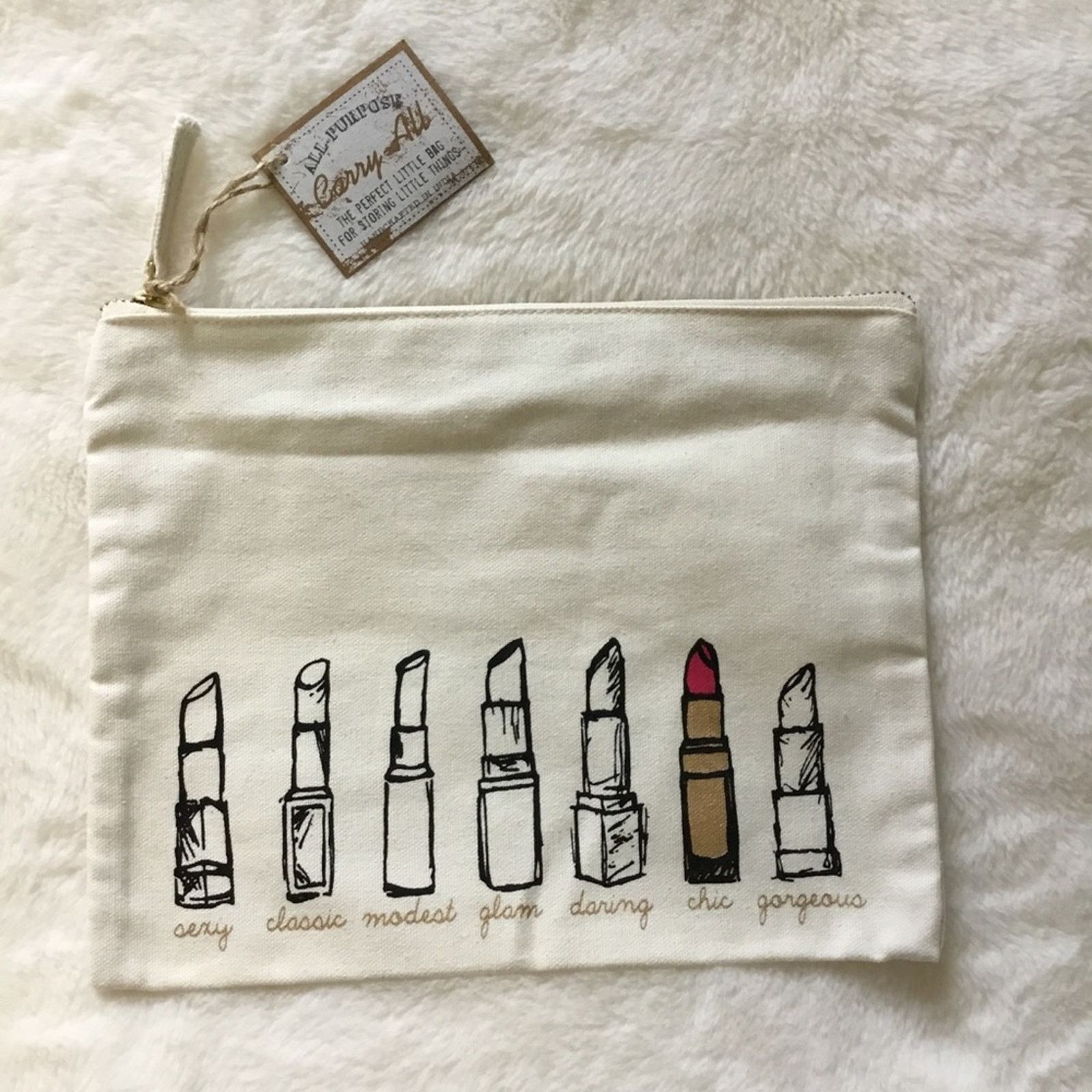 Other All Purpose Beige Carry Bag Size ONE SIZE - 1 Thumbnail