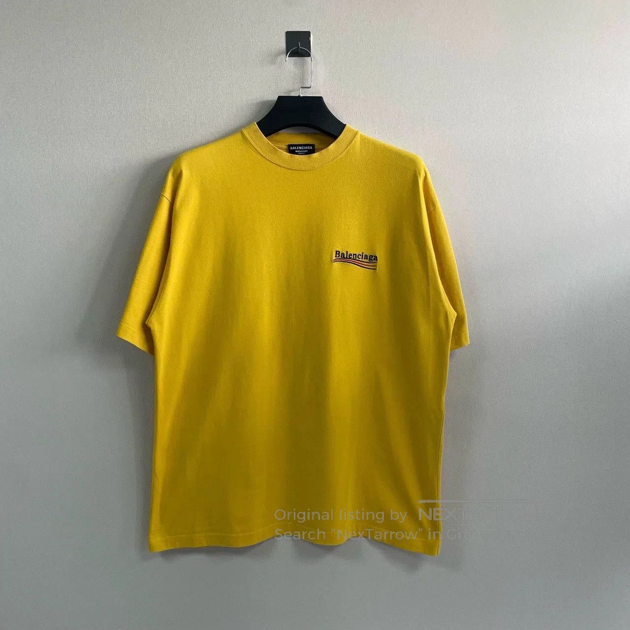Balenciaga balenciaga embroidered wave cola short sleeve shirt. Size US L / EU 52-54 / 3 - 1 Thumbnail