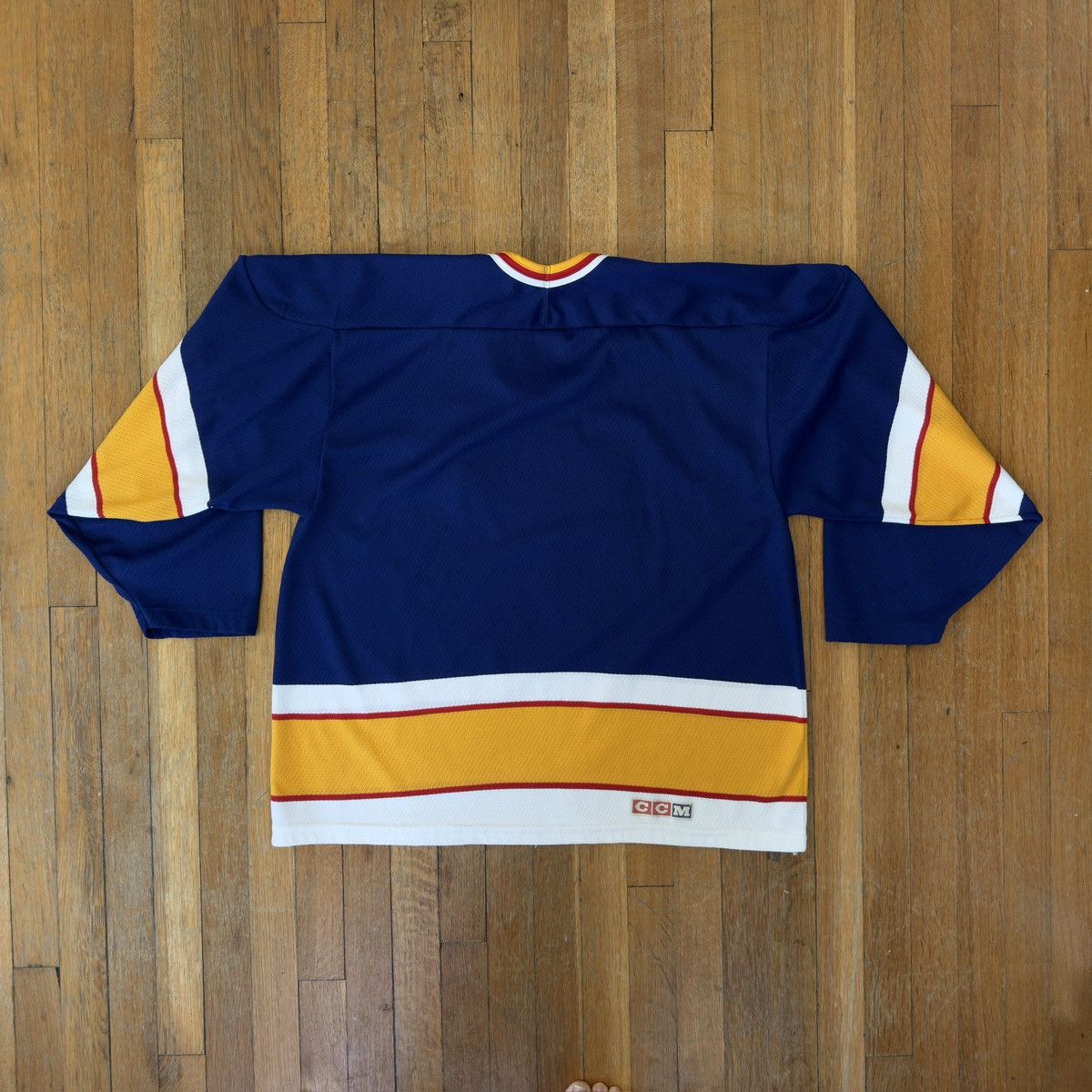 Ccm × Vintage VINTAGE 80s St. Louis Blues CCM Maska jersey, blue Size US L / EU 52-54 / 3 - 2 Thumbnail