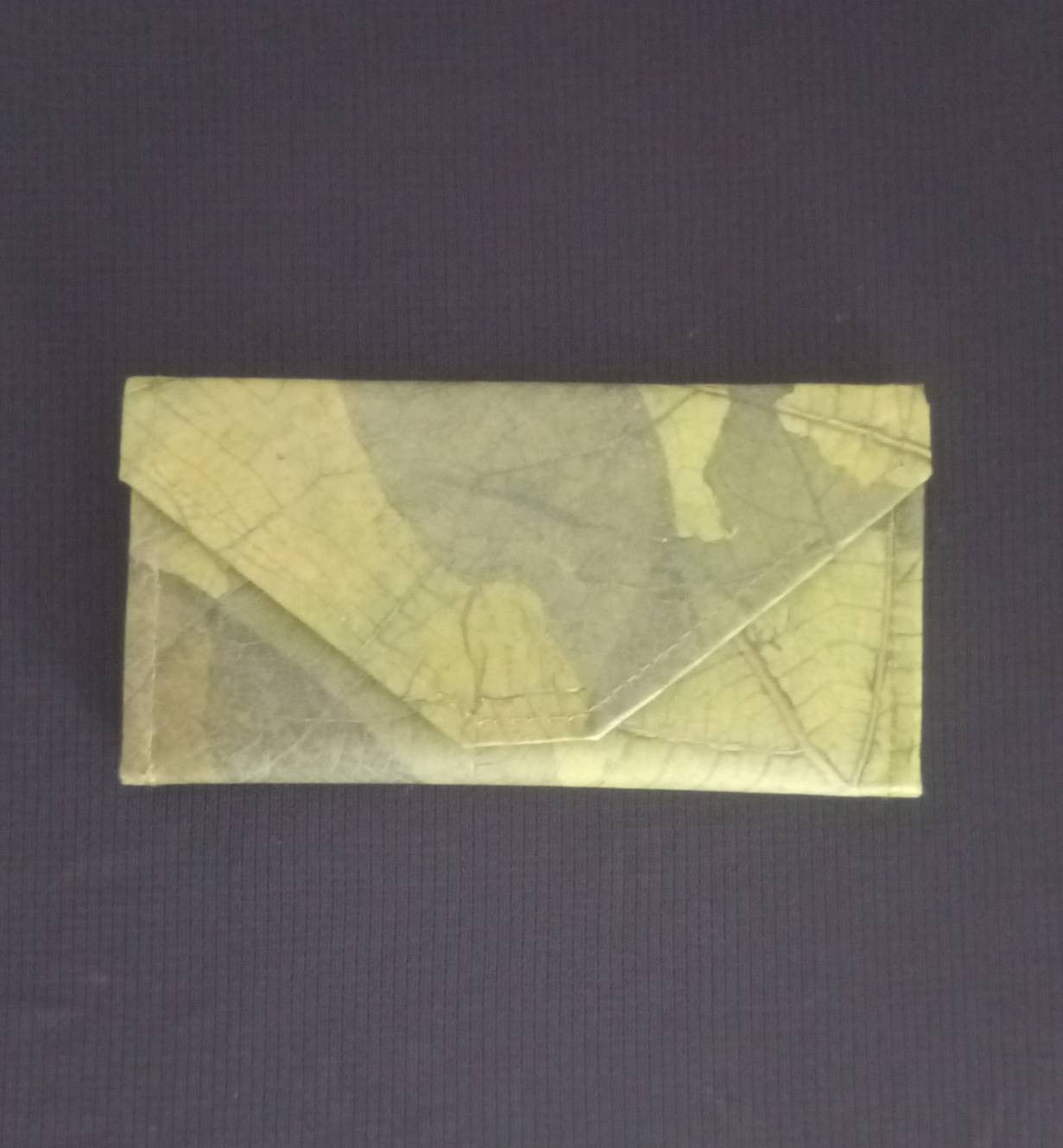 Other ECO-FRIENDLY ENVELOP WALLET VEGAN LEATHER REAL LEAF LEATHER Size ONE SIZE - 3 Thumbnail