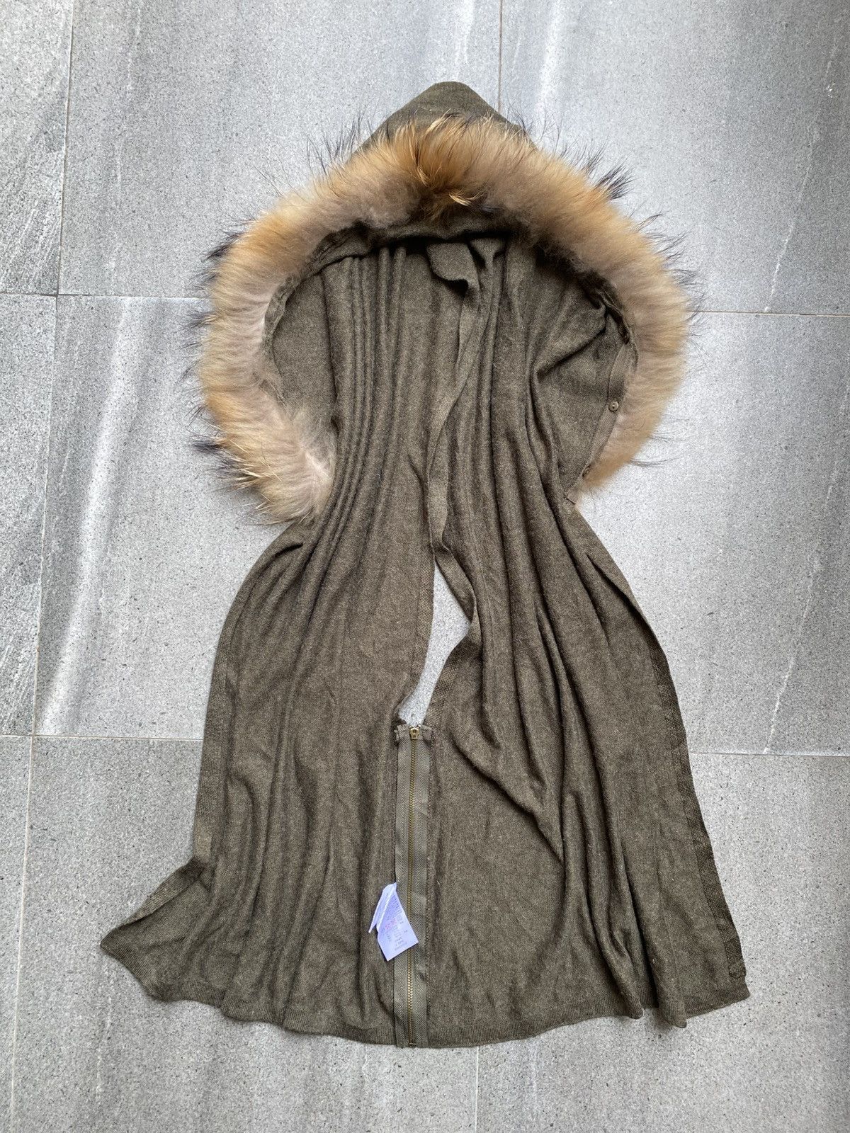 GOA GOA Japan 00s Y2K Archive Fur Trim Long Scarf Size ONE SIZE - 2 Thumbnail
