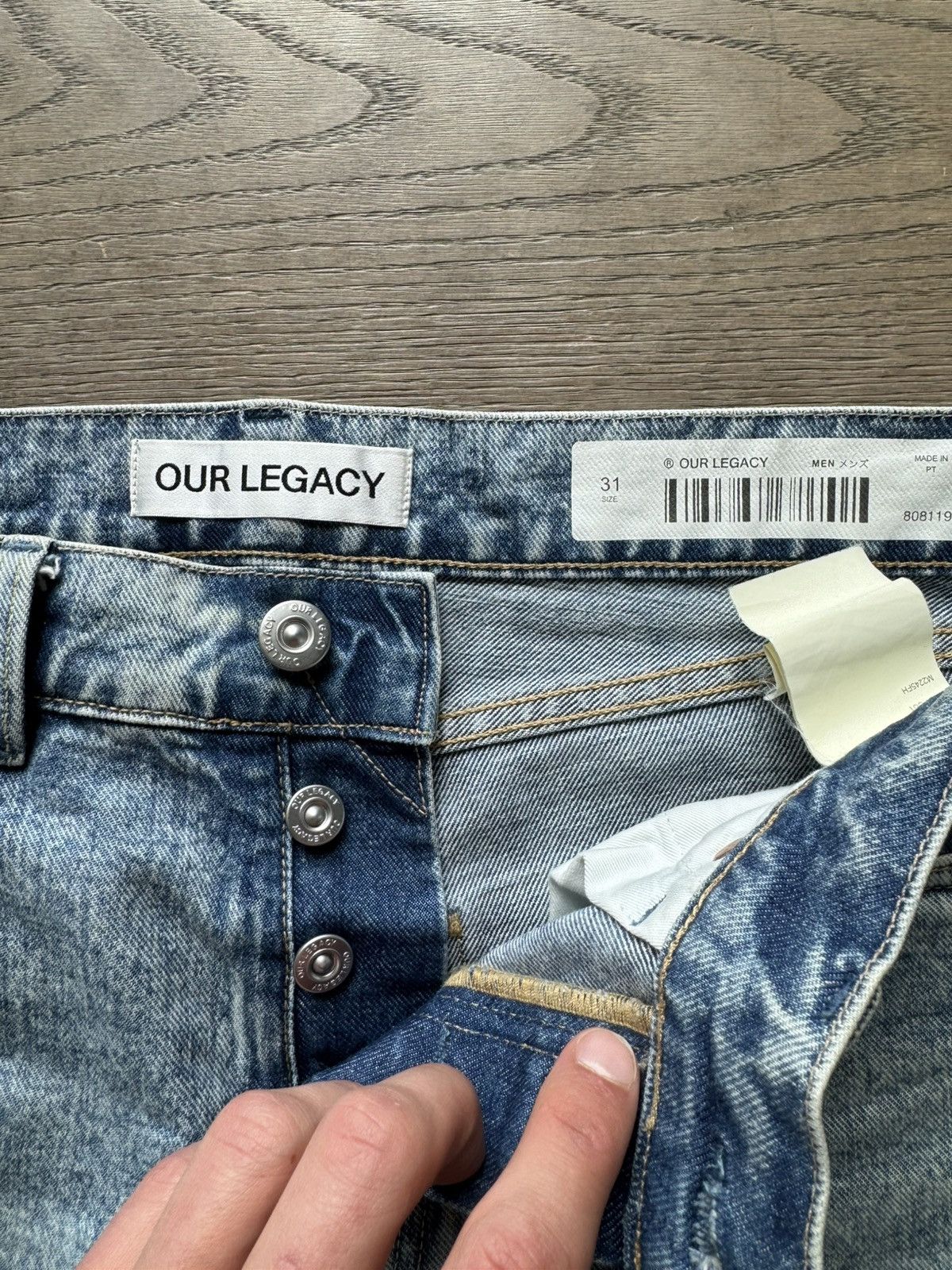 Our Legacy Our Legacy first cut denim Size US 31 - 2 Thumbnail
