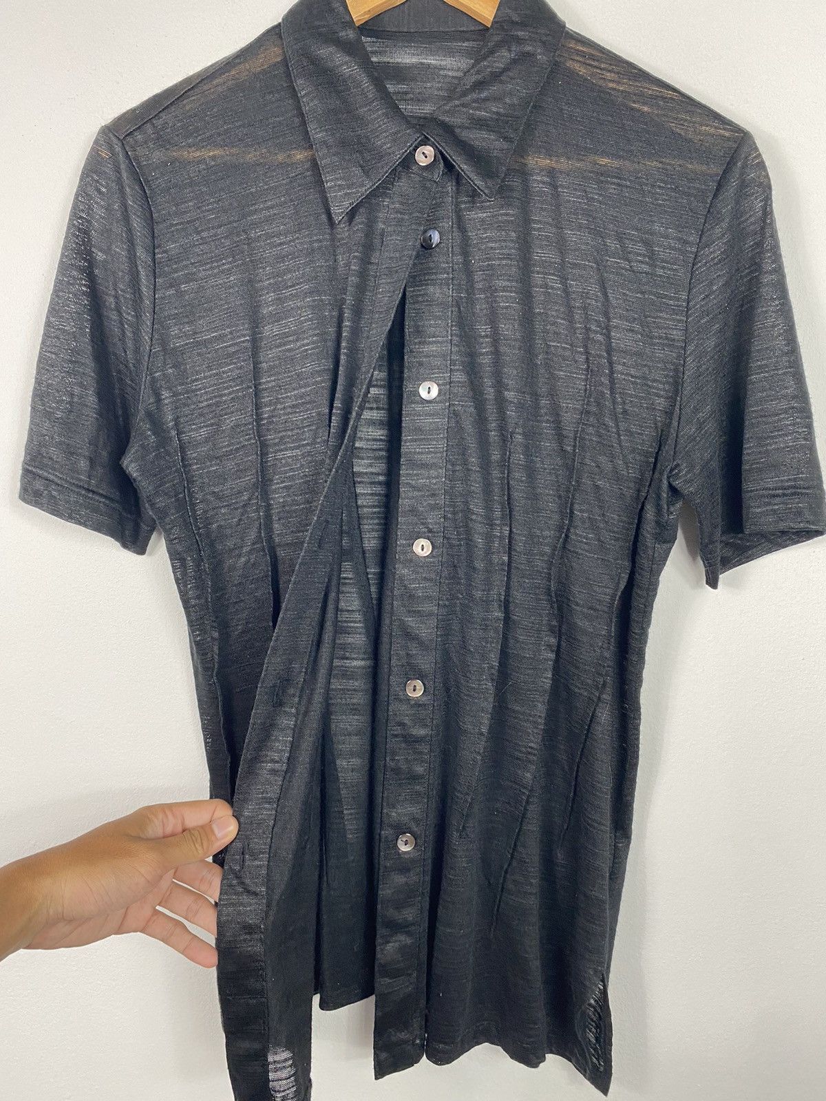 Japanese Brand Christian Aujard Button Up Shirt Size M / US 6-8 / IT 42-44 - 3 Thumbnail