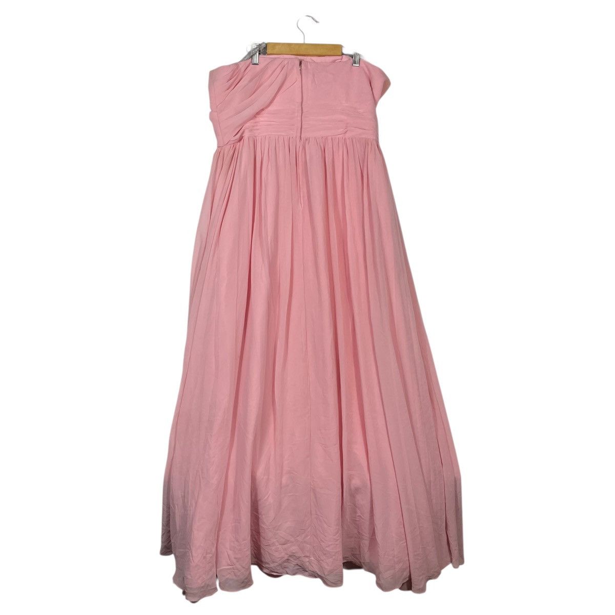 Vintage Alfred Angelo Pink Strapless Ball Gown Prom Dress Size XXL / US 16-18 / IT 52-54 - 5 Thumbnail