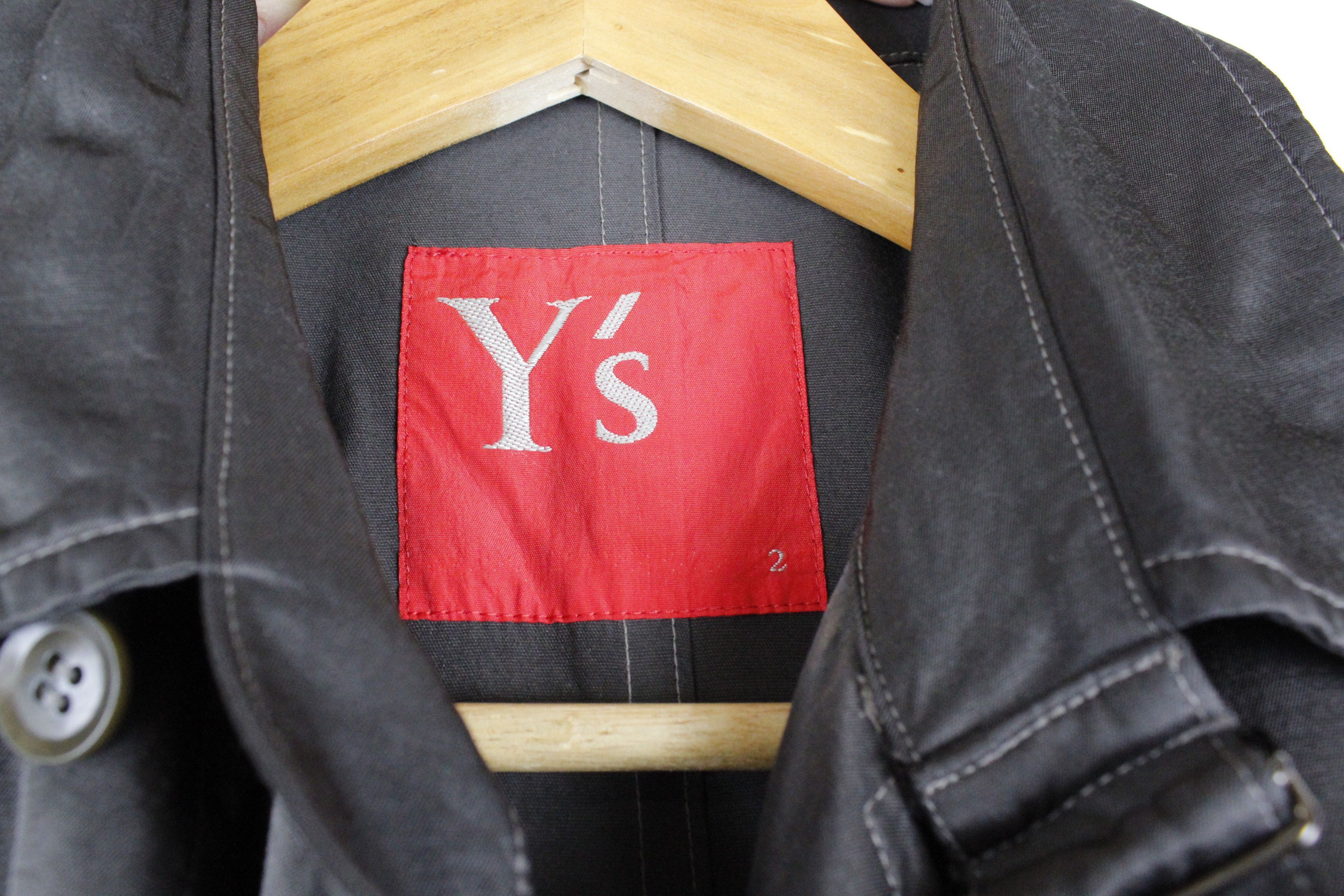 Yohji Yamamoto Womens Archive Yohji Yamamoto Y'S Chiffon Rayon Trench Coat Size M / US 6-8 / IT 42-44 - 7 Thumbnail