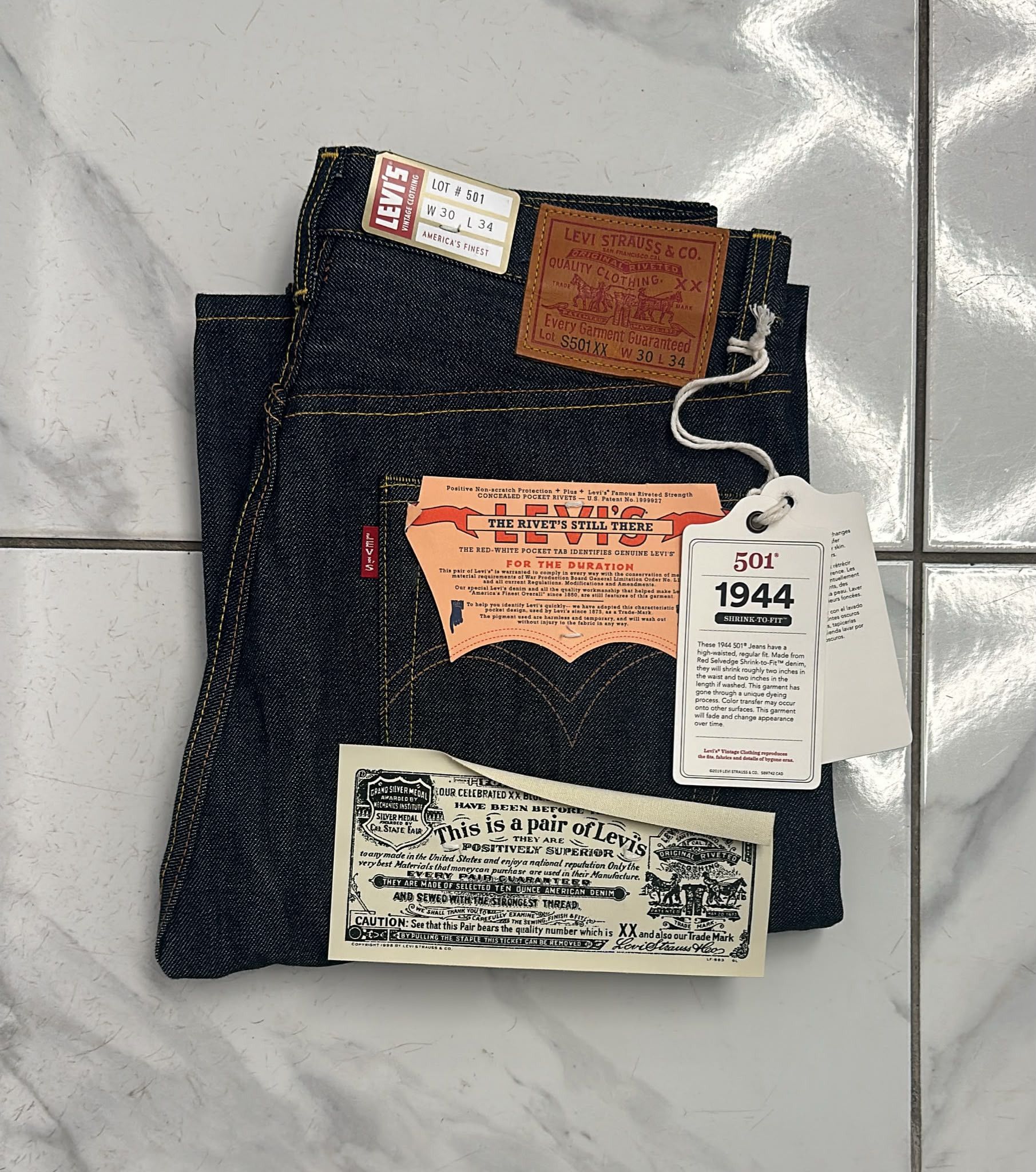 Levi's Vintage Clothing LVC Limited Edition “Perfect Imperfections
