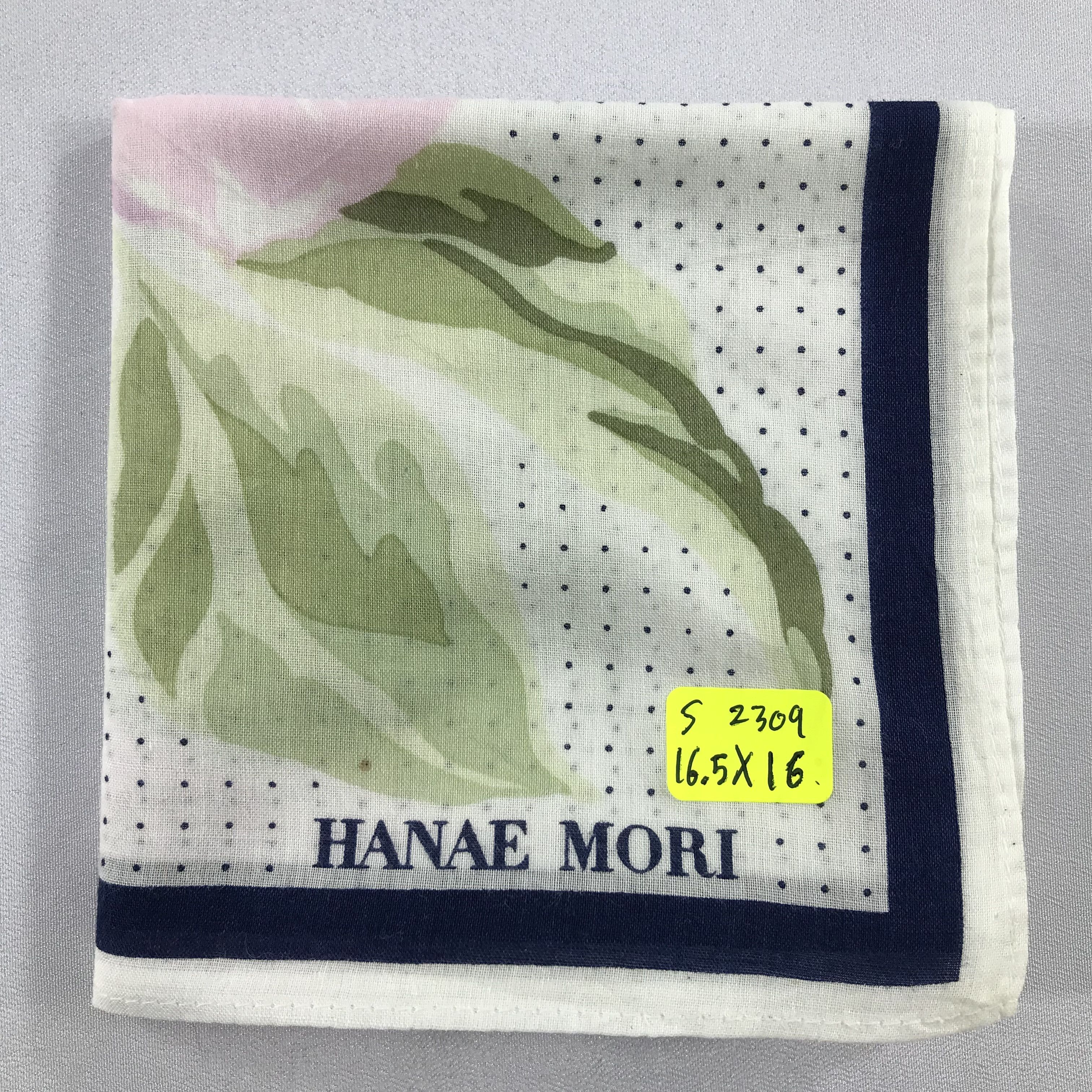 Hanae Mori Hanae Mori Bandana / Handkerchief / Neckerchief - S2309 Size ONE SIZE - 5 Thumbnail