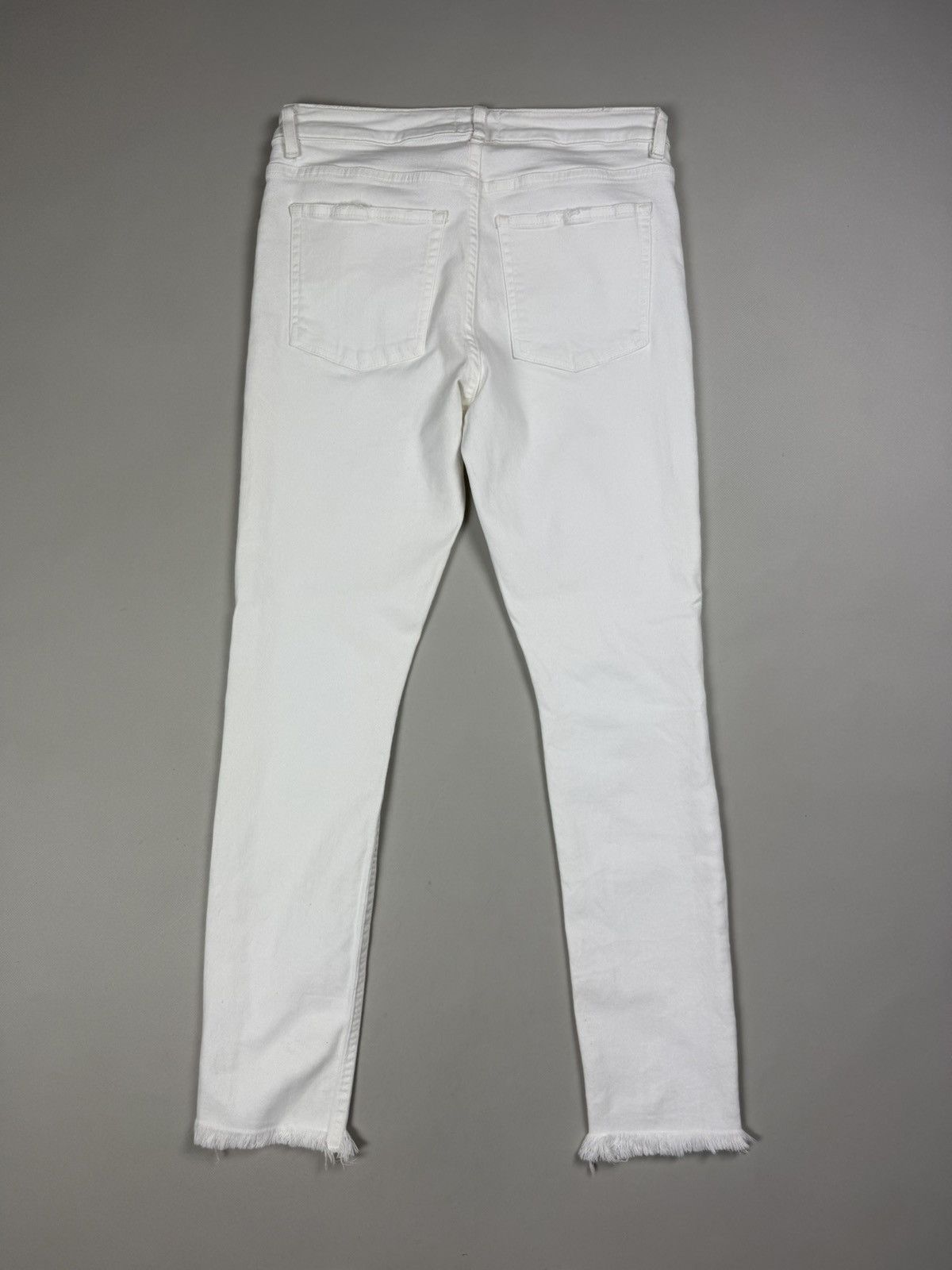 Acne Studios Acne Studios Skin 5 White Vintage Ladies Skinny Jeans Size 29" - 14 Thumbnail