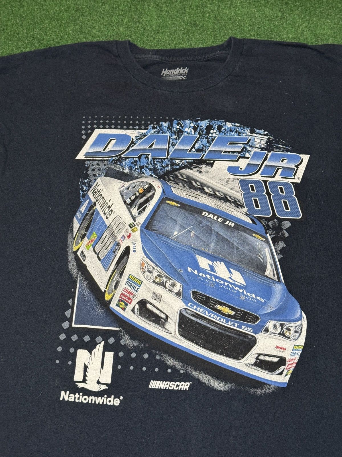 NASCAR Dale Earnhardt Jr #88 Y2K Nationwide Nascar Racing T Shirt Size US XL / EU 56 / 4 - 2 Thumbnail