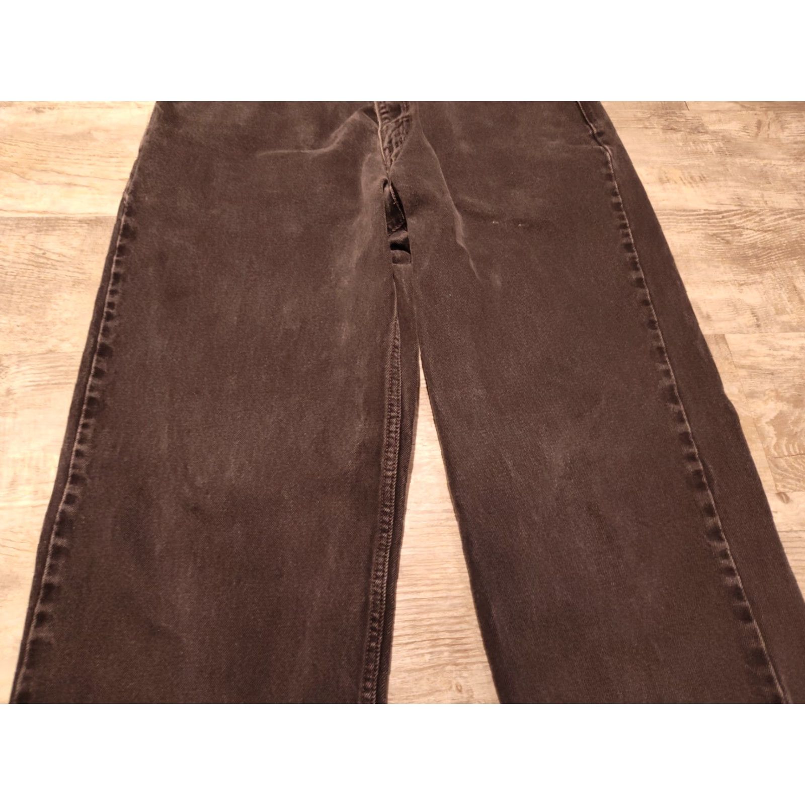 Levi's VINTAGE Levi's Jeans Mens 33x31 Black Denim 550 Relaxed Fit Pants 90s Cowboy Grunge Retro USA Mens Size US 33 - 3 Thumbnail