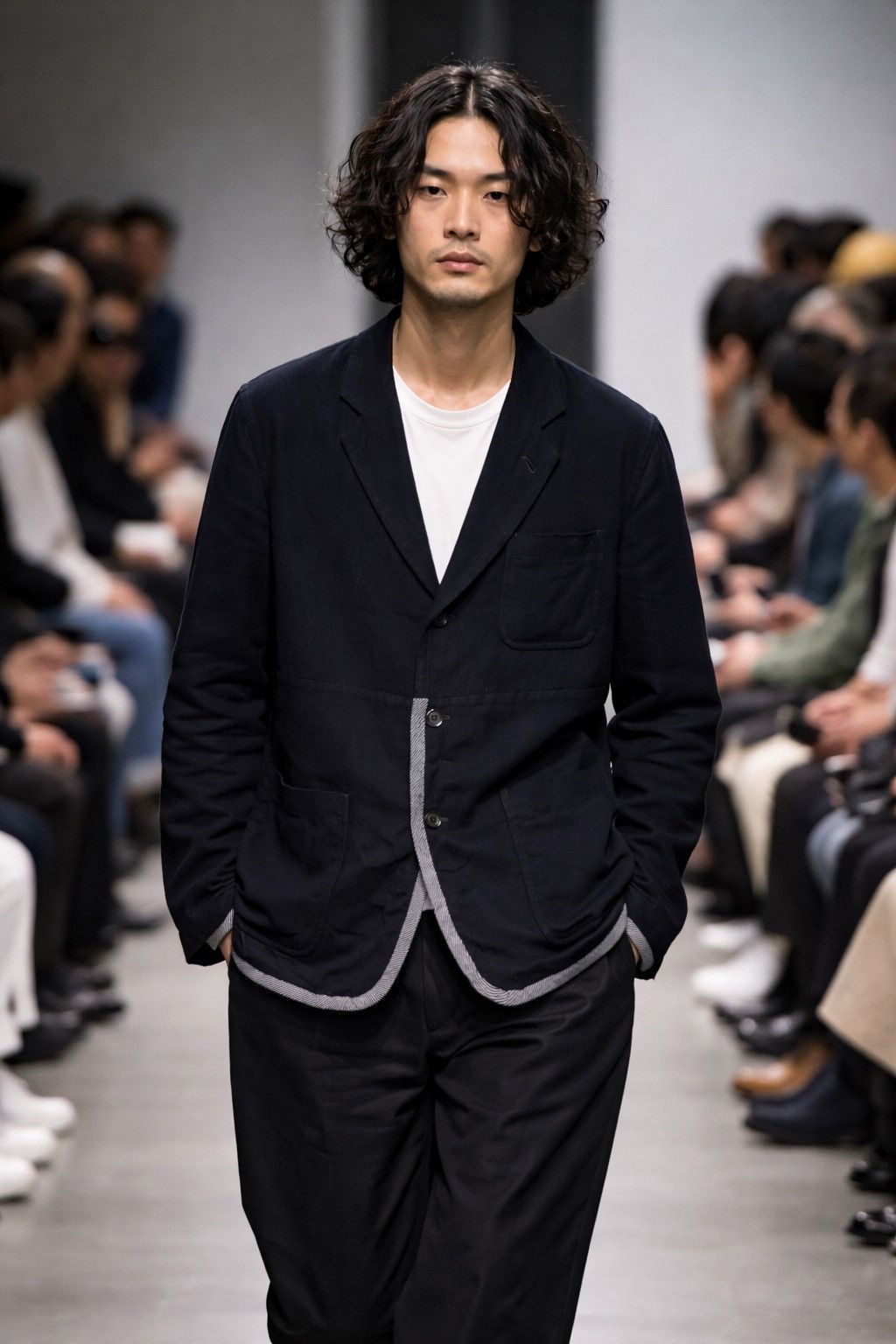 Comme des Garcons Homme Plus 💥ICONIC AD2001 COMME DES GARCONS HOMME CHORE JACKET Size US L / EU 52-54 / 3 - 1 Thumbnail