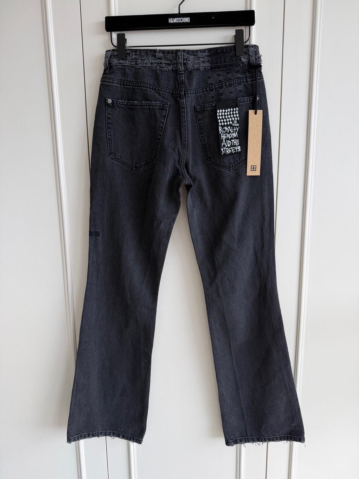 Ksubi new Ksubi mens jeans bronko asher black trashed 32 denim Size US 32 / EU 48 - 5 Thumbnail