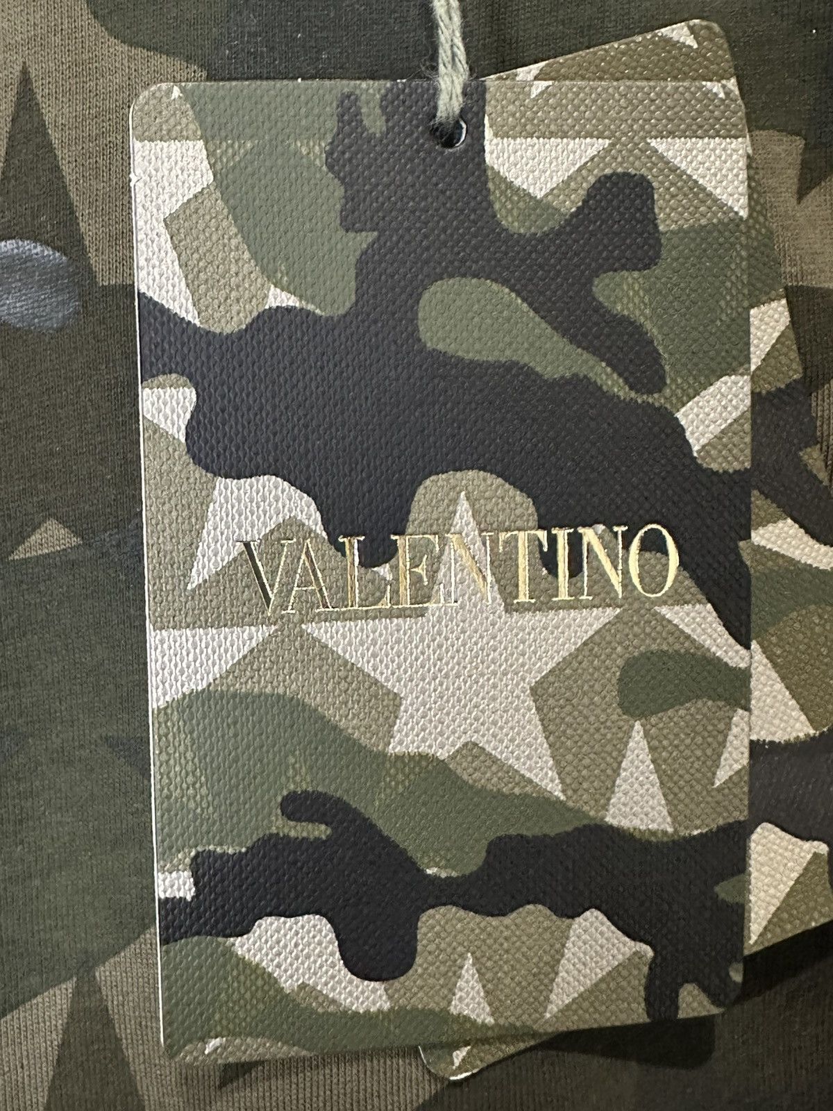 Valentino Valentino Camouflage Star Print T-Shirt Size US L / EU 52-54 / 3 - 5 Thumbnail