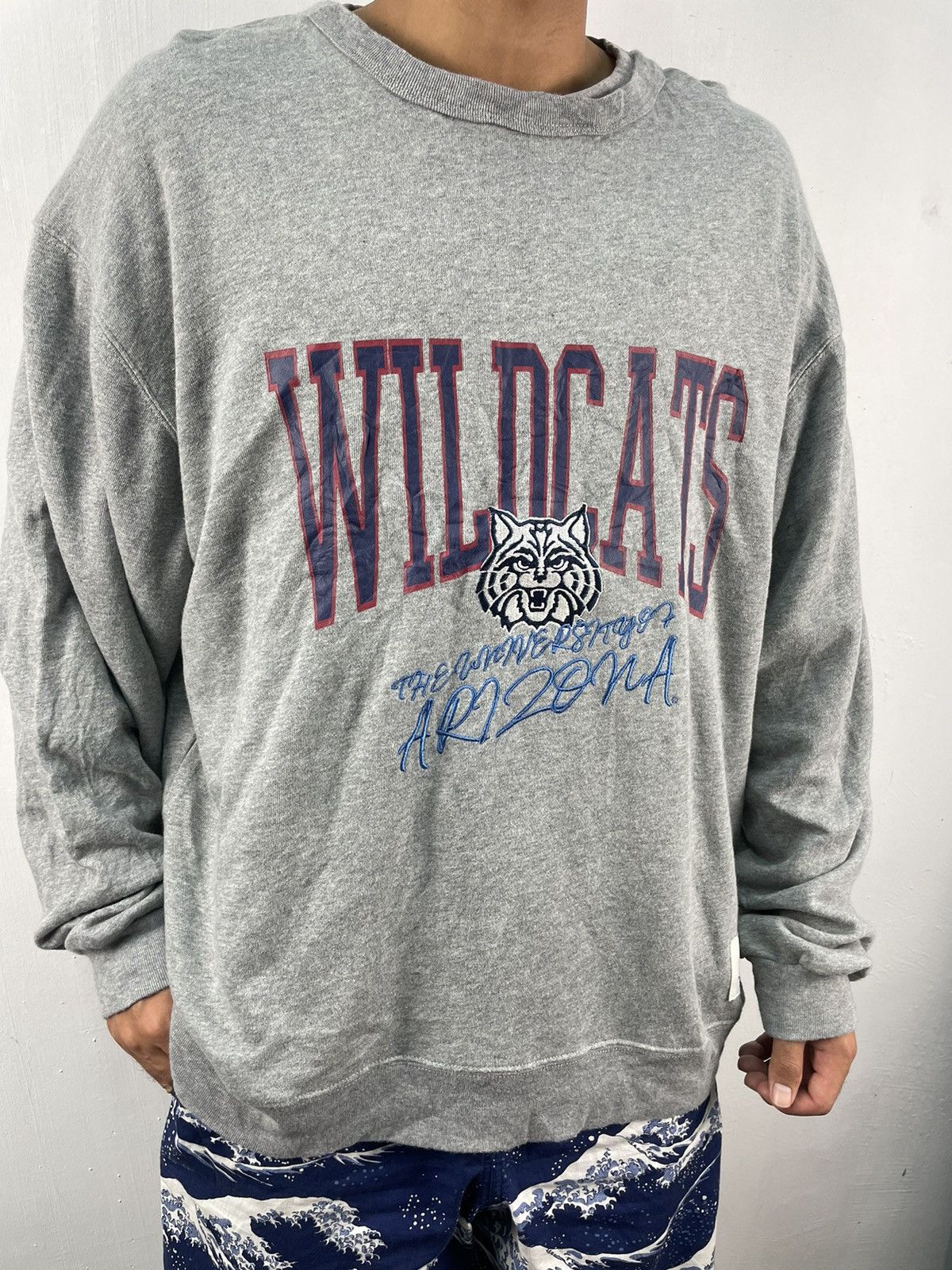 Vintage Vintage Wildcats The University of Arizona Sweatshirt Baggy Size US L / EU 52-54 / 3 - 2 Thumbnail