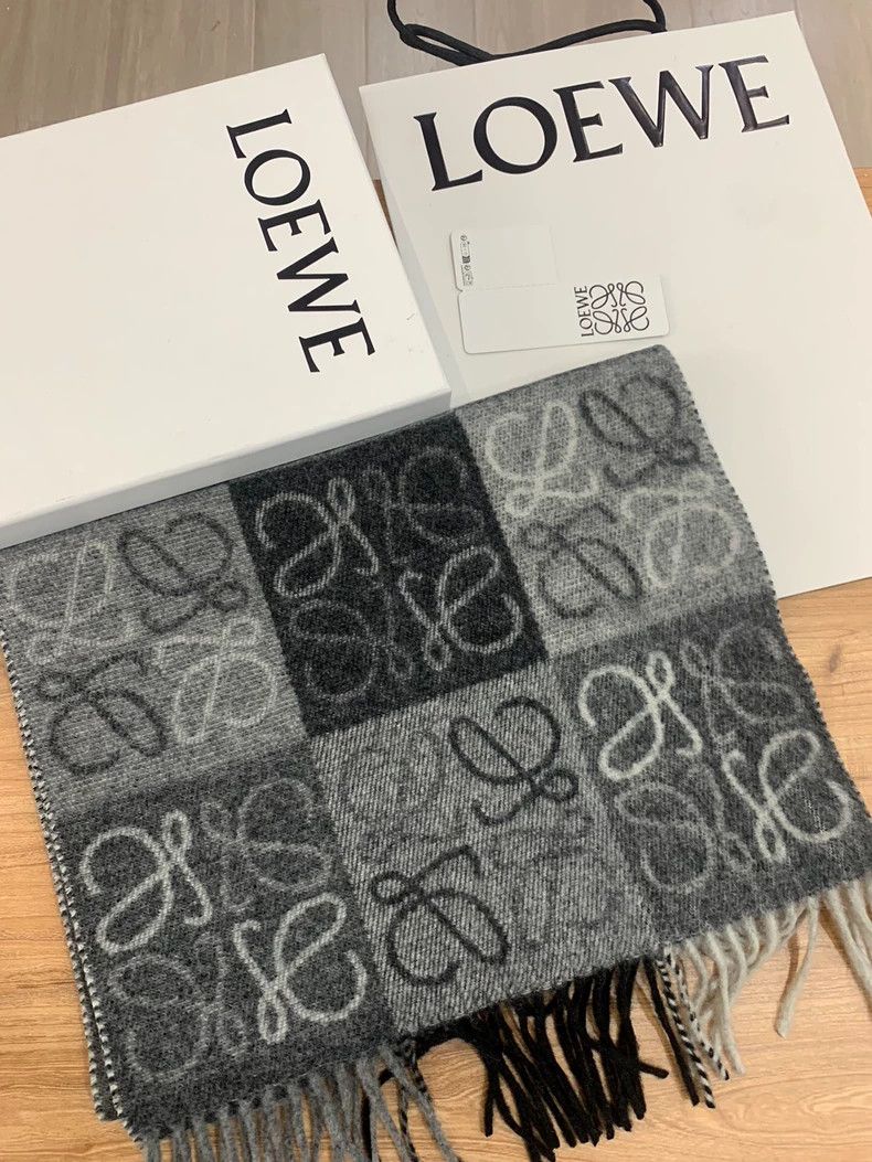 Loewe LOEWE Cashmere scarf Size ONE SIZE - 1 Thumbnail