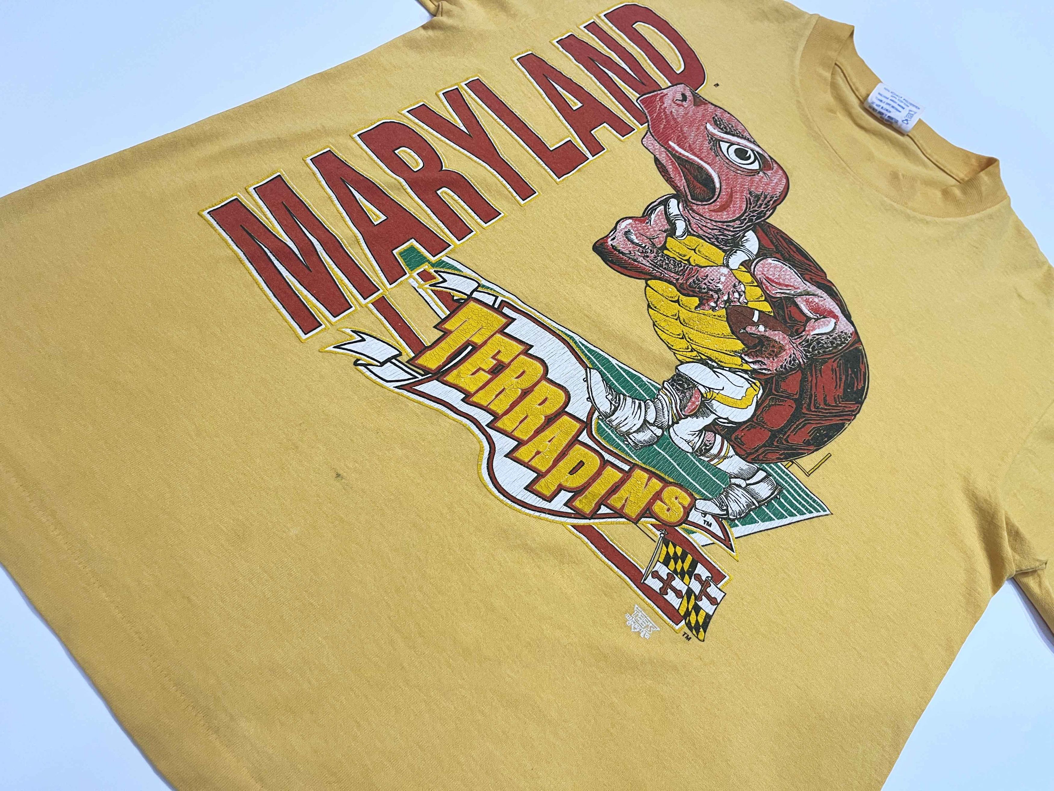 Vintage Vintage Tee's Unlimited Maryland Terrapins Terps T-Shirt Size US M / EU 48-50 / 2 - 6 Thumbnail