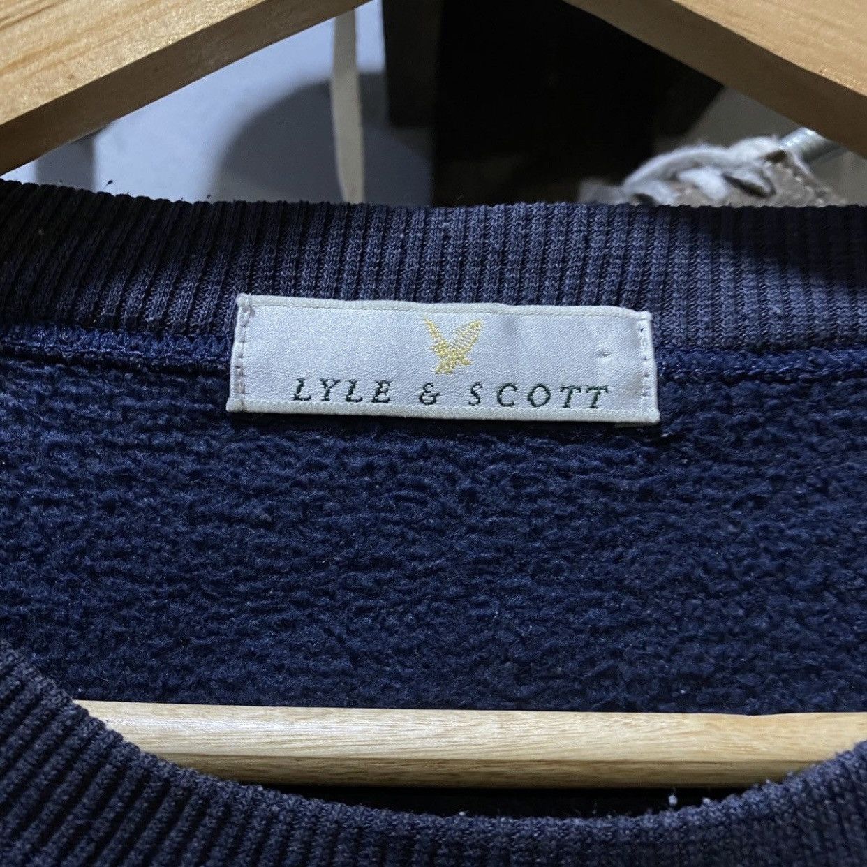 Lyle & Scott Lyle & Scott vintage navy blue sweatshirt size L Size US L / EU 52-54 / 3 - 4 Thumbnail