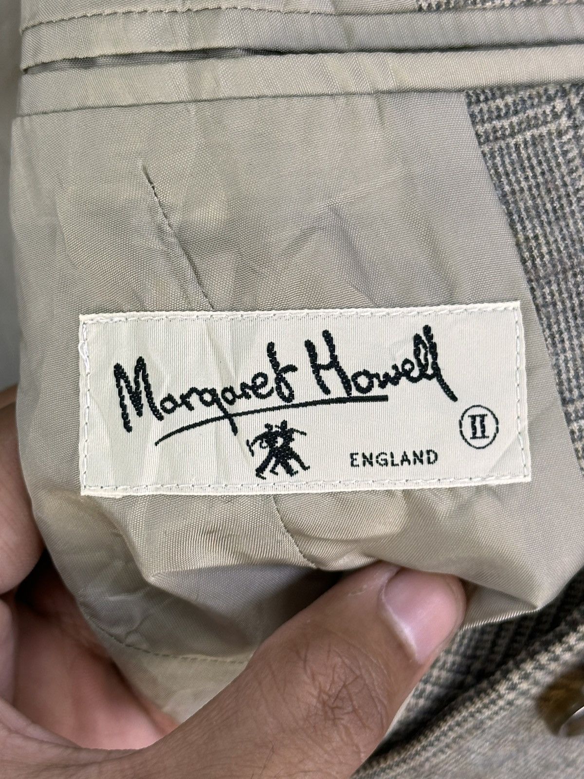 Margaret Howell Margaret Howell England Houndstooth Coat Jacket Size S / US 4 / IT 40 - 11 Thumbnail