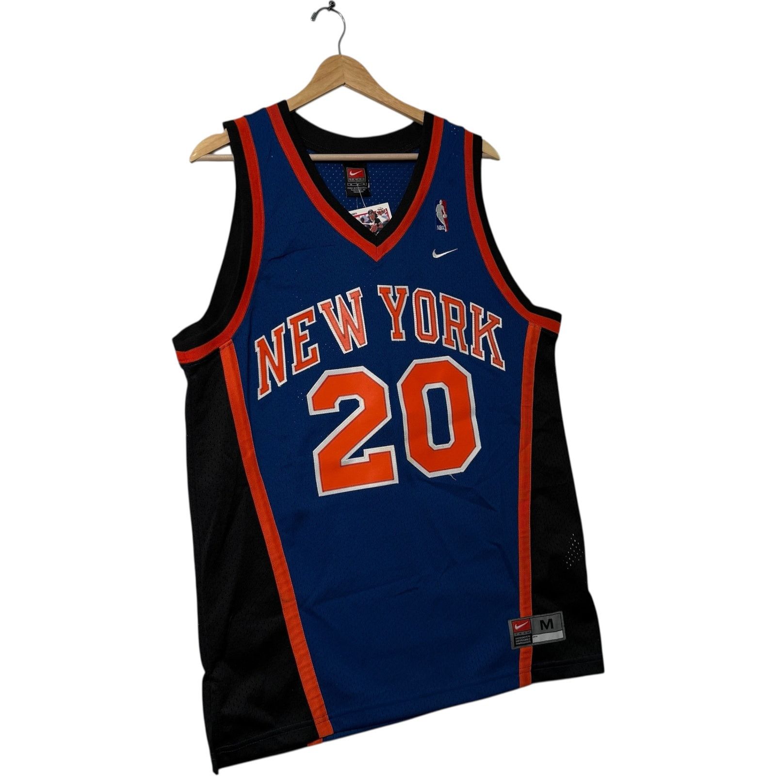 Nike Vintage Nike New York Knicks Allan Houston Jersey Medium Size US XL / EU 56 / 4 - 4 Thumbnail