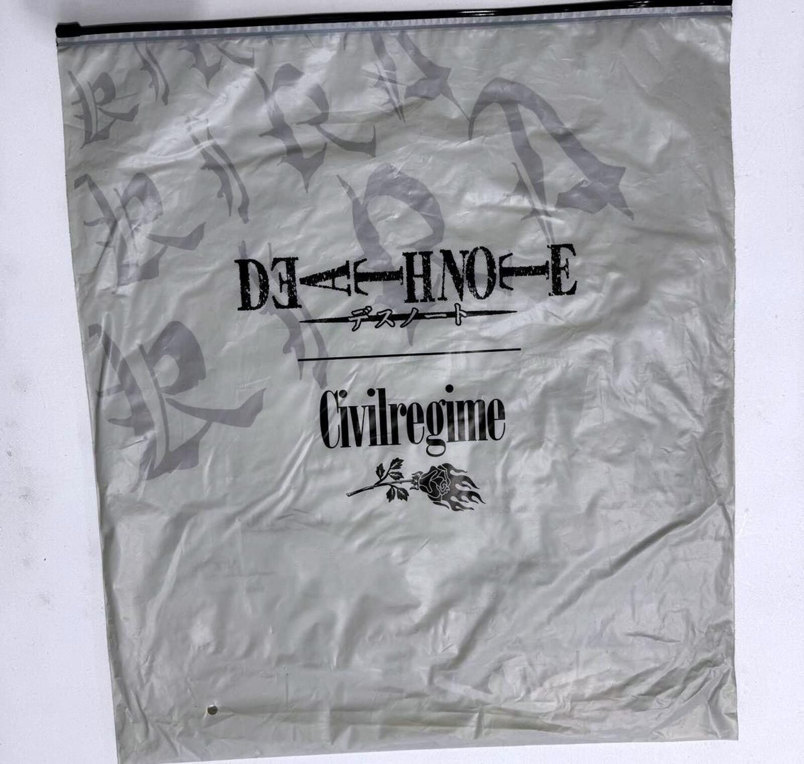 Civil Regime Civilregime x Death Note Collab Graphic T-Shirt XL Oversized Size US XL / EU 56 / 4 - 4 Thumbnail
