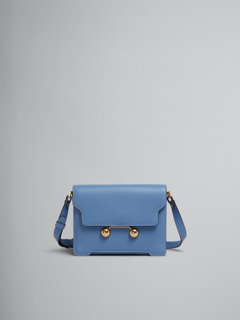 Marni o1w1db11125 Size :OS /Trunkaroo Medium Shoulder Bag in Blue Size ONE SIZE - 1 Thumbnail