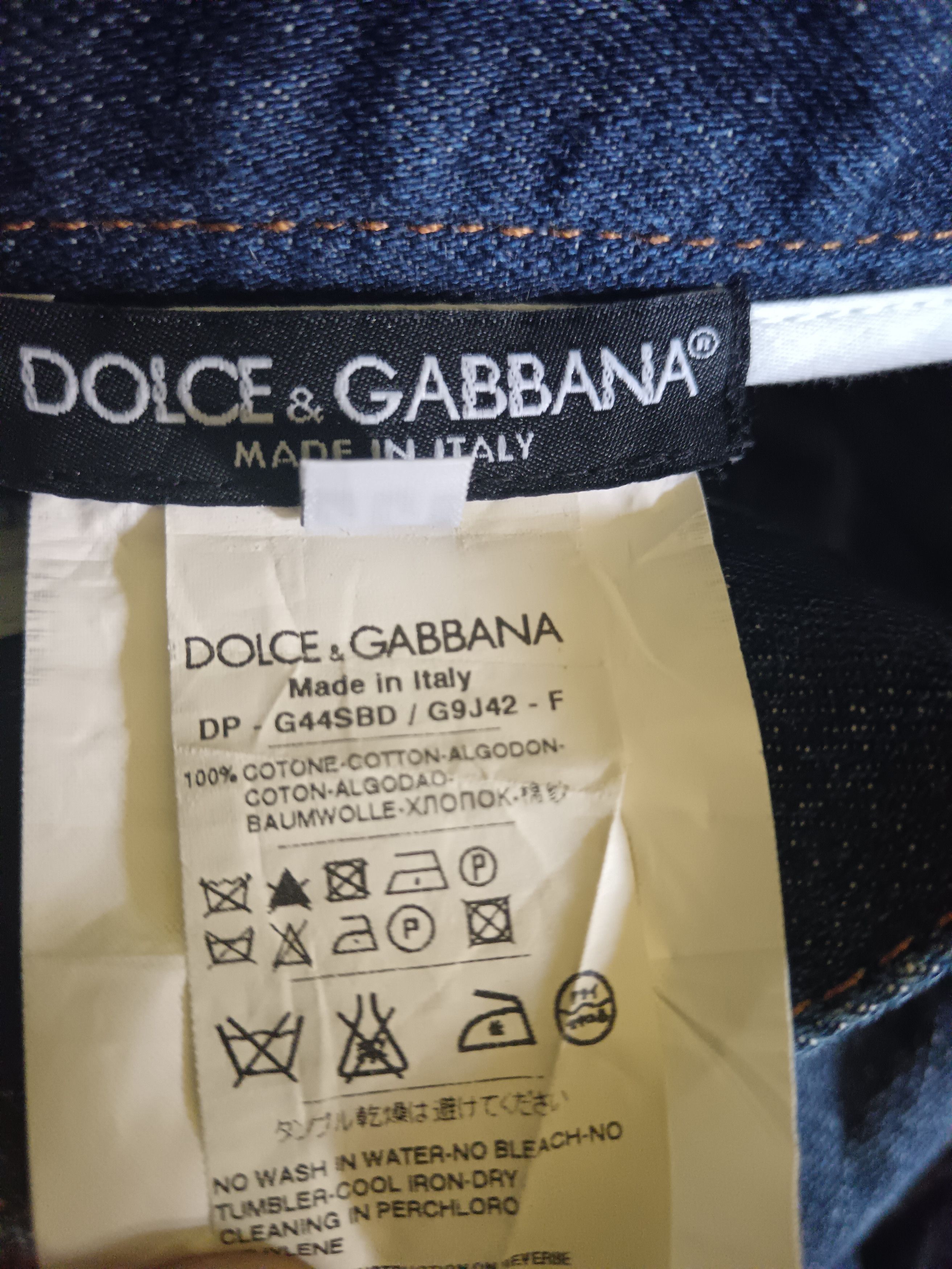 Dolce & Gabbana DOLCE & GABBANA JEANS Size 30" / US 8 / IT 44 - 4 Thumbnail