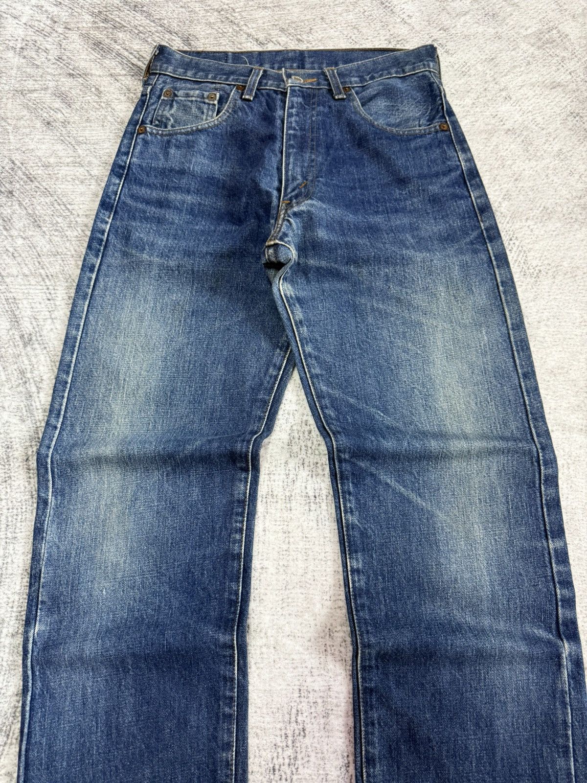Levi's Vintage 60s LVC 90s LEVIS 502xx Big E Selvedge Jeans Size US 28 / EU 44 - 8 Thumbnail