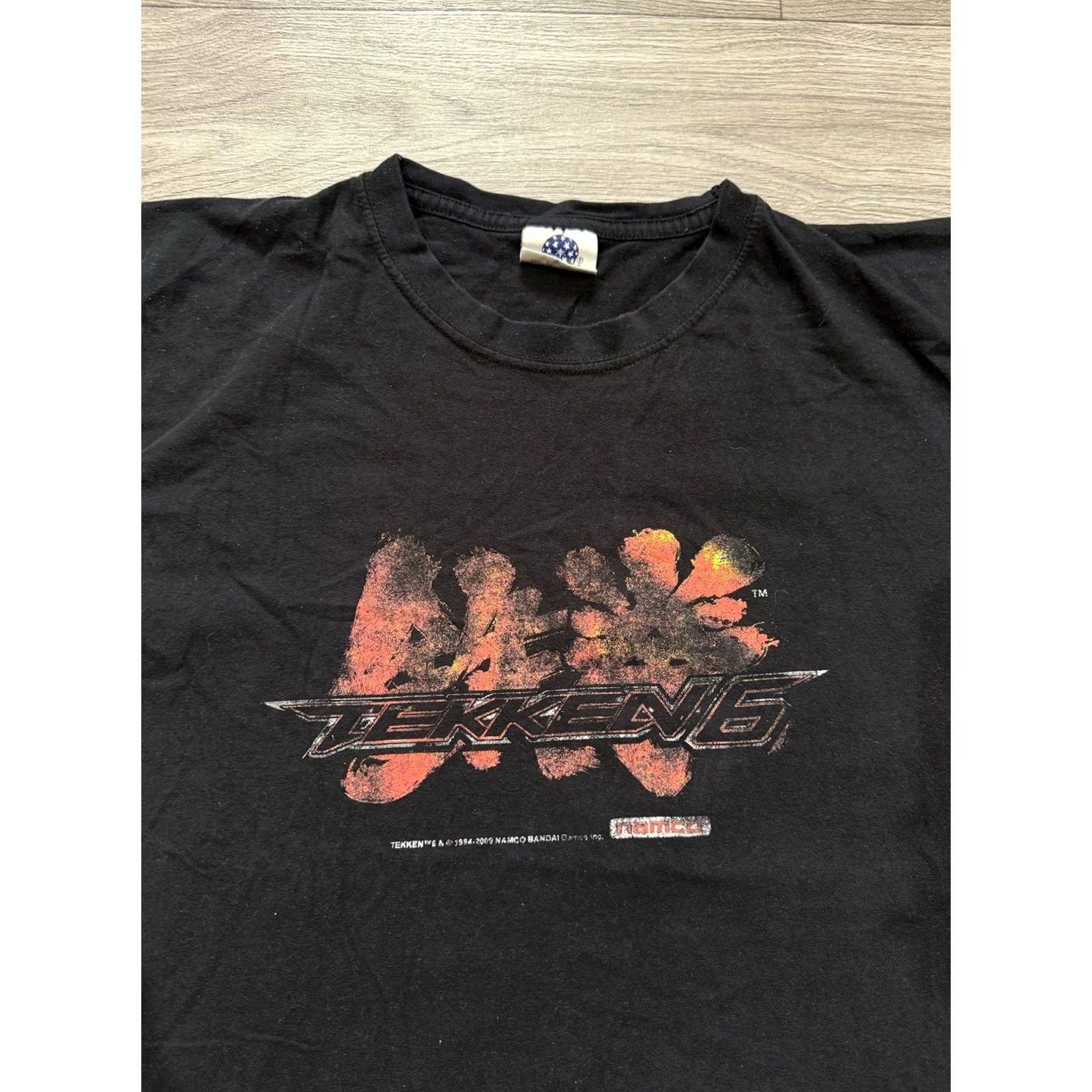 Vintage VINTAGE Tekken 6 Promo Tee T-shirt Bandai Namco Black Large Mens Regular T-Shirt 2009 Size US L / EU 52-54 / 3 - 5 Thumbnail