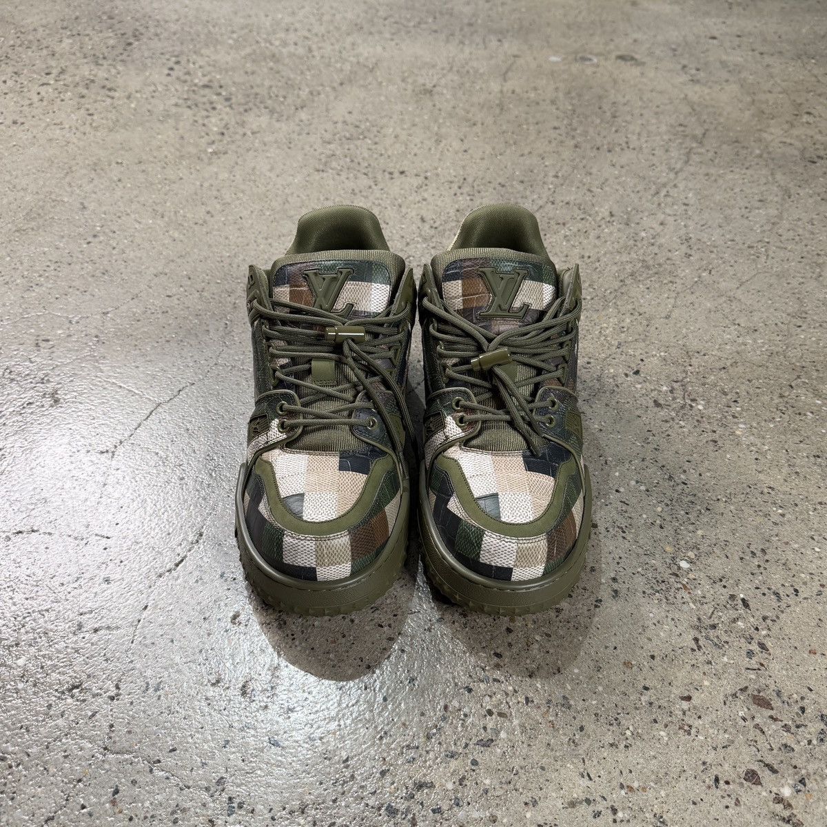 Louis Vuitton Louis Vuitton Digicamo Maxi Trainers Size US 10 / EU 43 - 3 Thumbnail