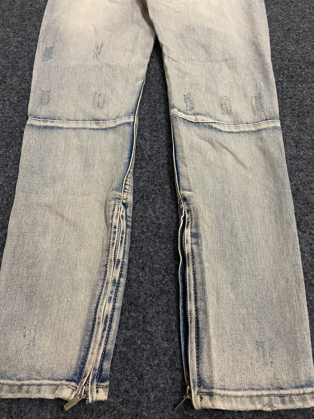 Hysteric Glamour × If Six Was Nine × Le Grande Bleu (L.G.B.) Black of exit denim pants desetresed rider Size US 27 - 8 Thumbnail