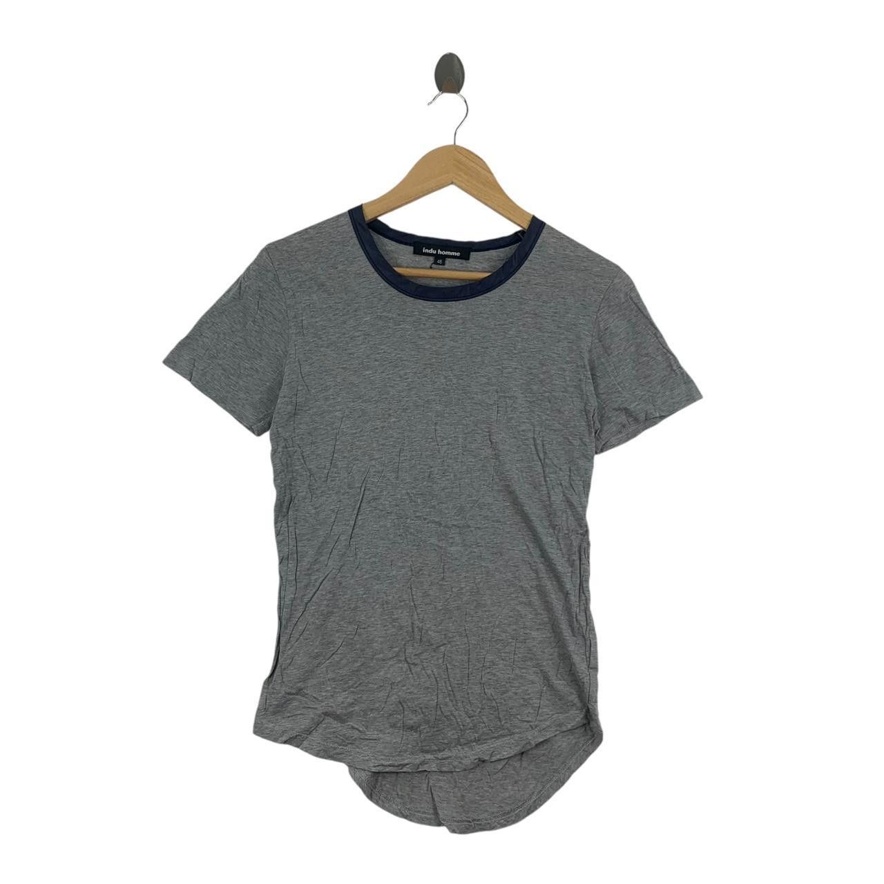 Other INDU HOMME JAPAN Designer Slim Fit Plain Tee Shirt Size US S / EU 44-46 / 1 - 1 Thumbnail