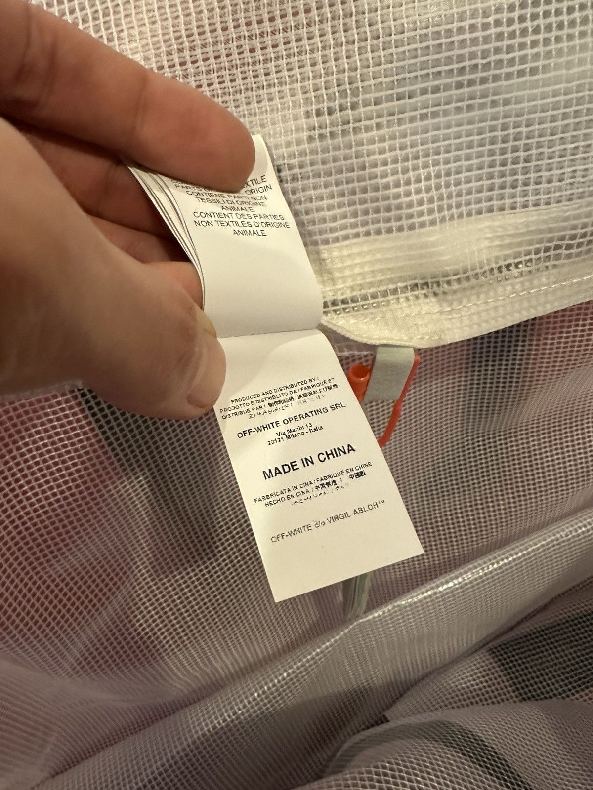 Off-White OFF WHITE TRANSPARENT TOTE Size ONE SIZE - 11 Thumbnail