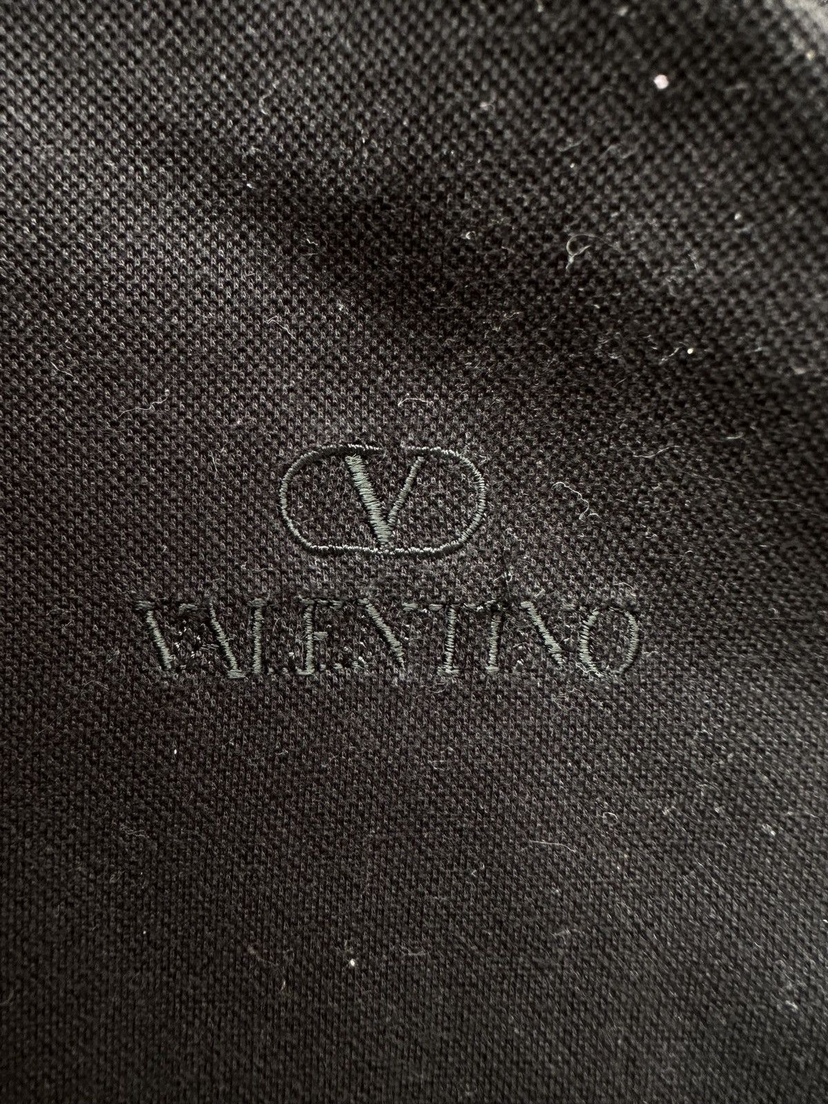 Valentino × Vintage 1990s Valentino polo black long sleeve Size US L / EU 52-54 / 3 - 10 Thumbnail