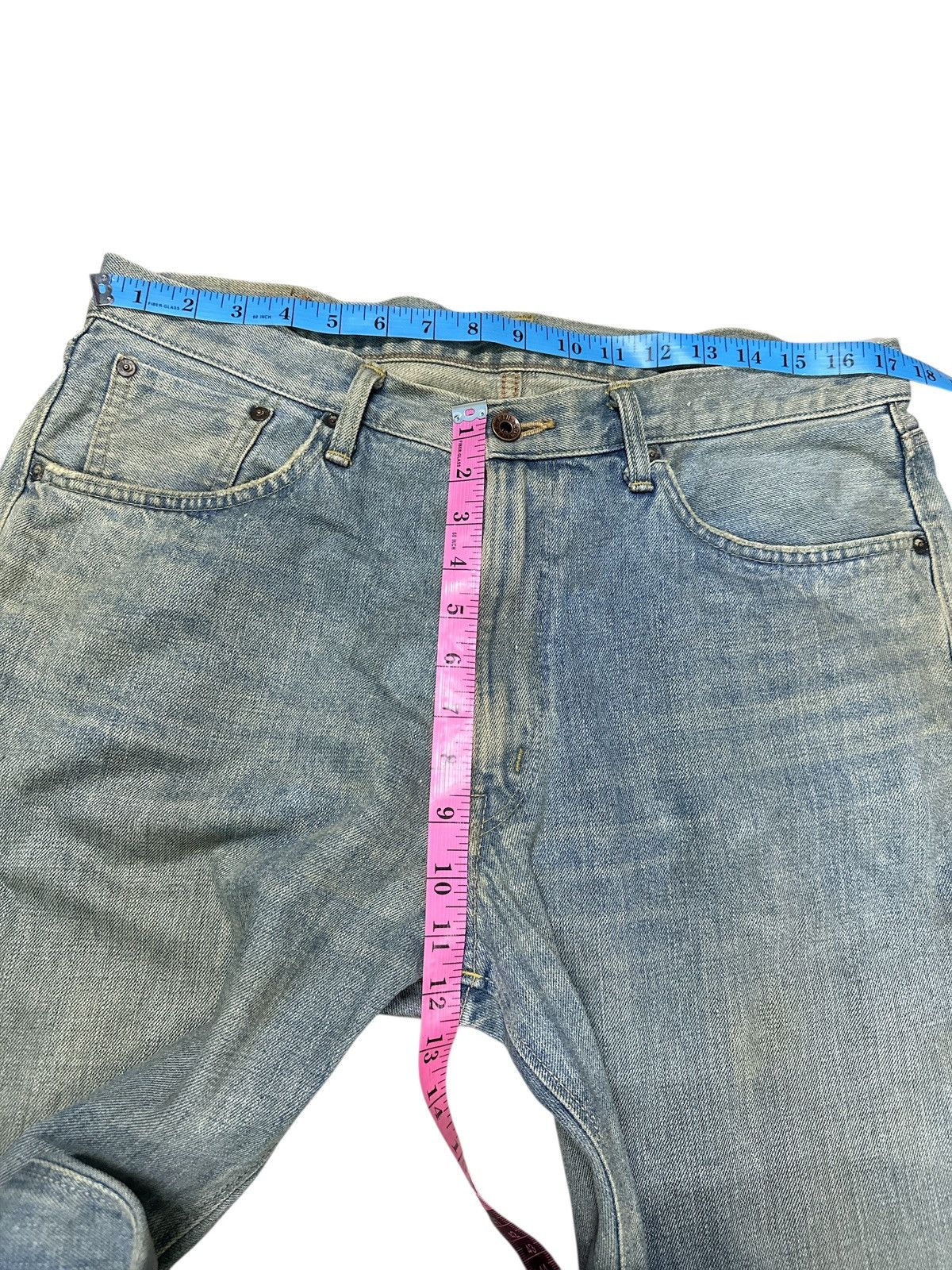 Kapital Vintage Edwin 505z Light Washed Selvedge Denim. Size US 35 - 10 Thumbnail