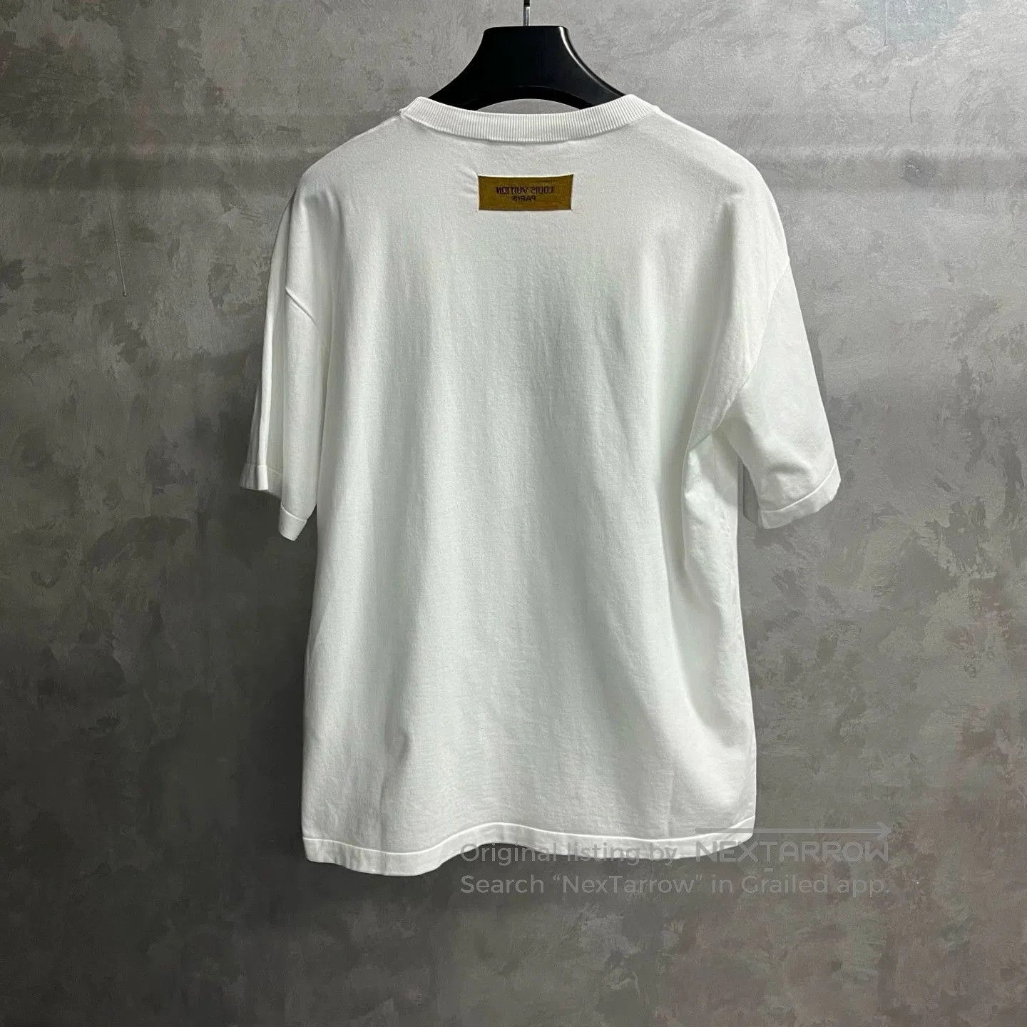 Louis Vuitton Louis Vuitton White Letter Print T. Size US L / EU 52-54 / 3 - 6 Thumbnail