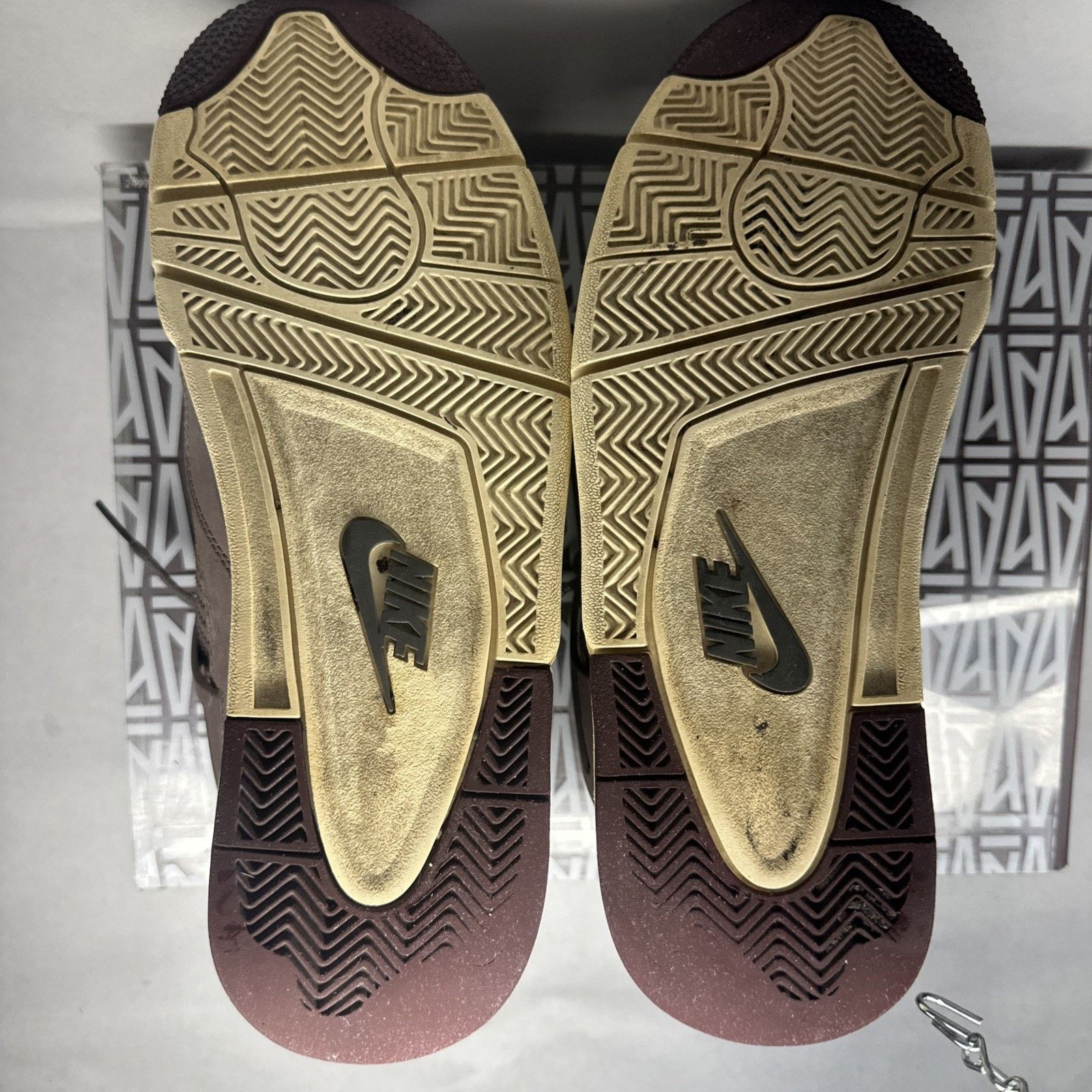 Nike A MA Maniere Jordan 4s Size 11.5 Good Condition. Size US 11.5 / EU 44-45 - 11 Thumbnail