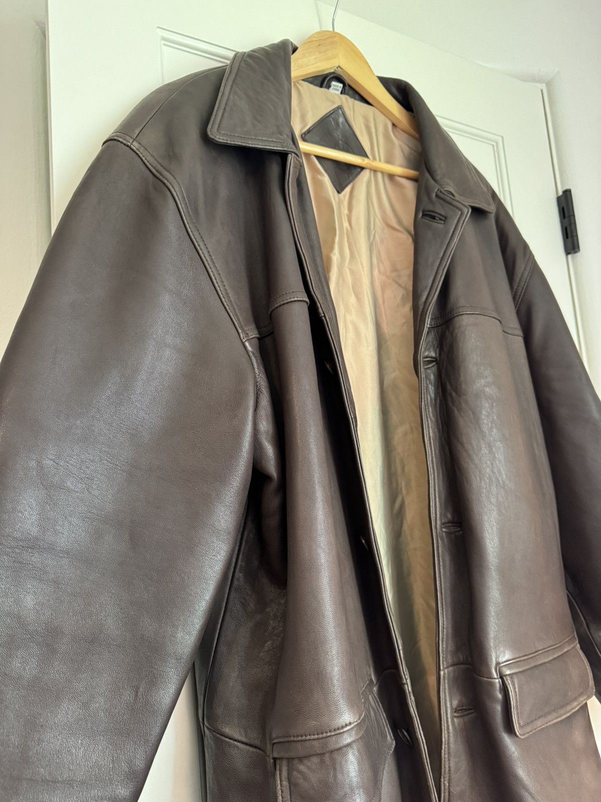 Other Vintage espresso leather chukkers jacket Size US XL / EU 56 / 4 - 6 Thumbnail