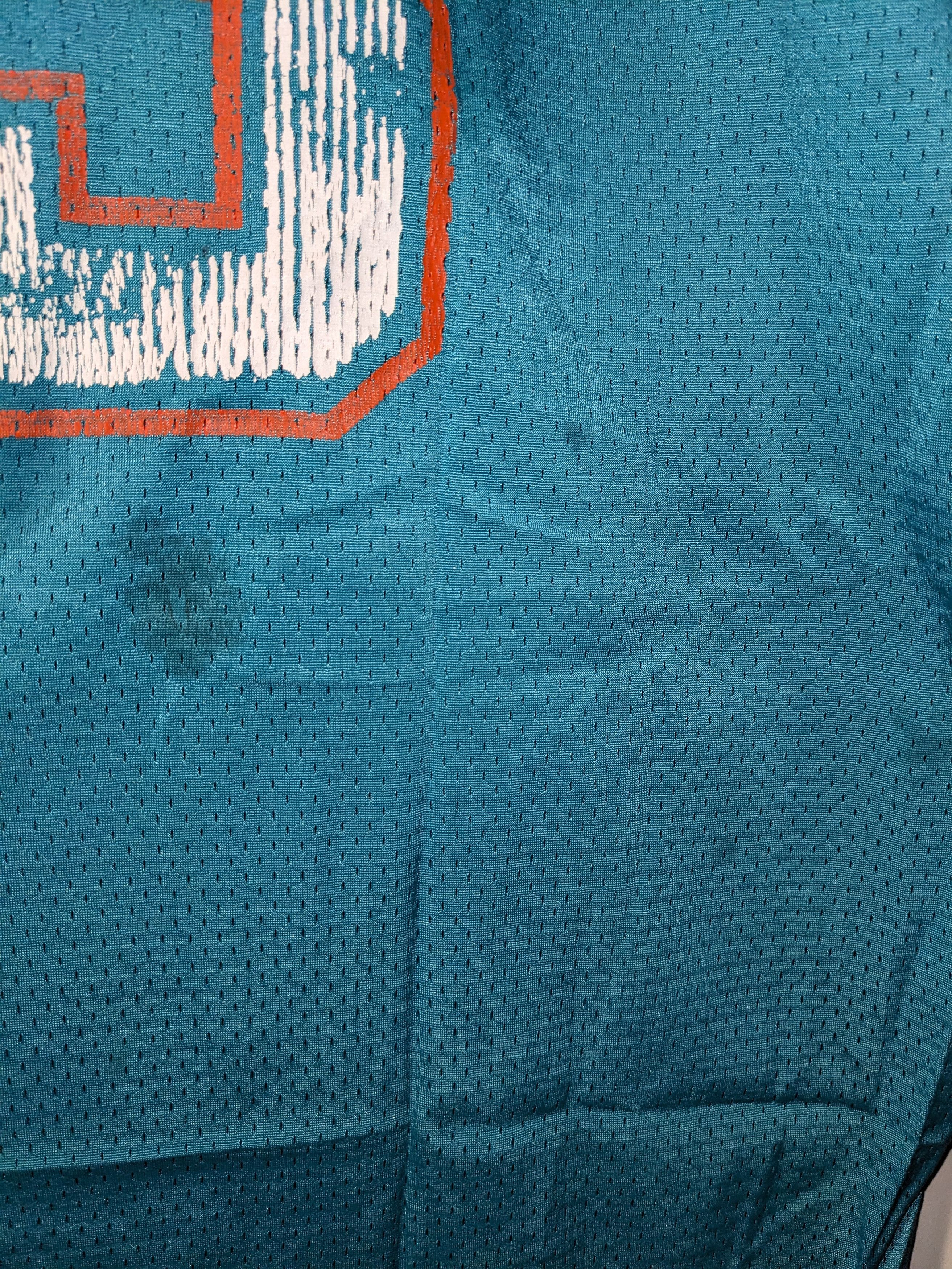 Champion × Vintage Vintage 90s Miami Dolphins Marino Size 48 Football Jersey Size US L / EU 52-54 / 3 - 7 Thumbnail