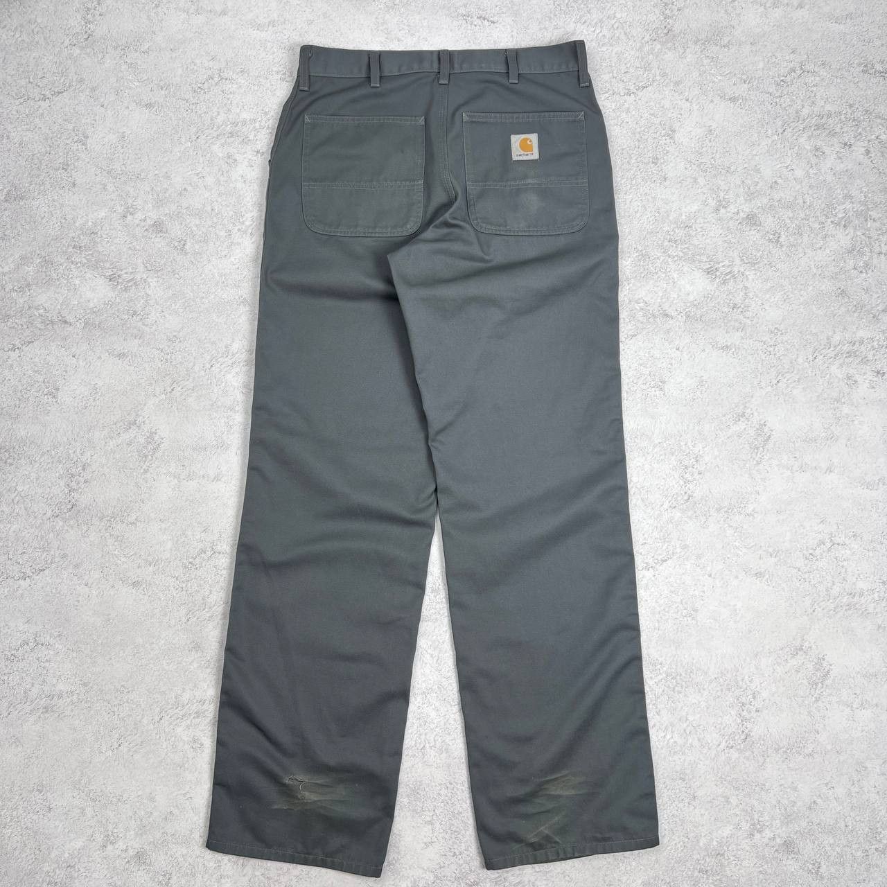 Carhartt Vintage Carhartt Charcoal Grey Carpenter Pants Workwear Size US 34 / EU 50 - 9 Thumbnail