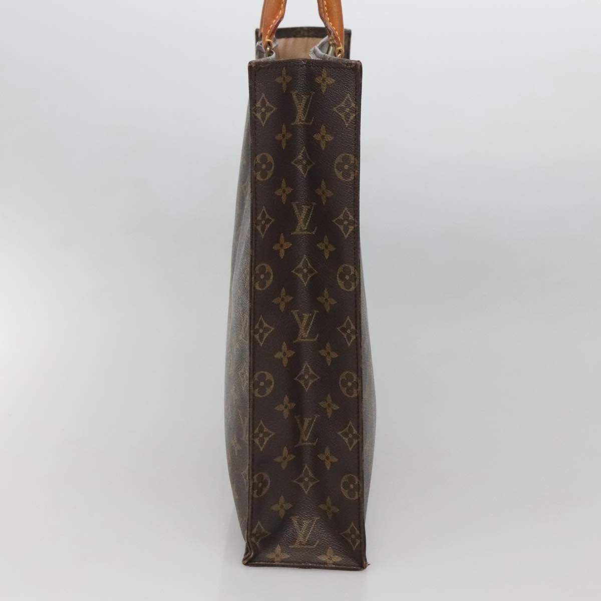 Louis Vuitton LOUIS VUITTON Monogram Sac Plat Hand Bag M51140 Size ONE SIZE - 4 Thumbnail