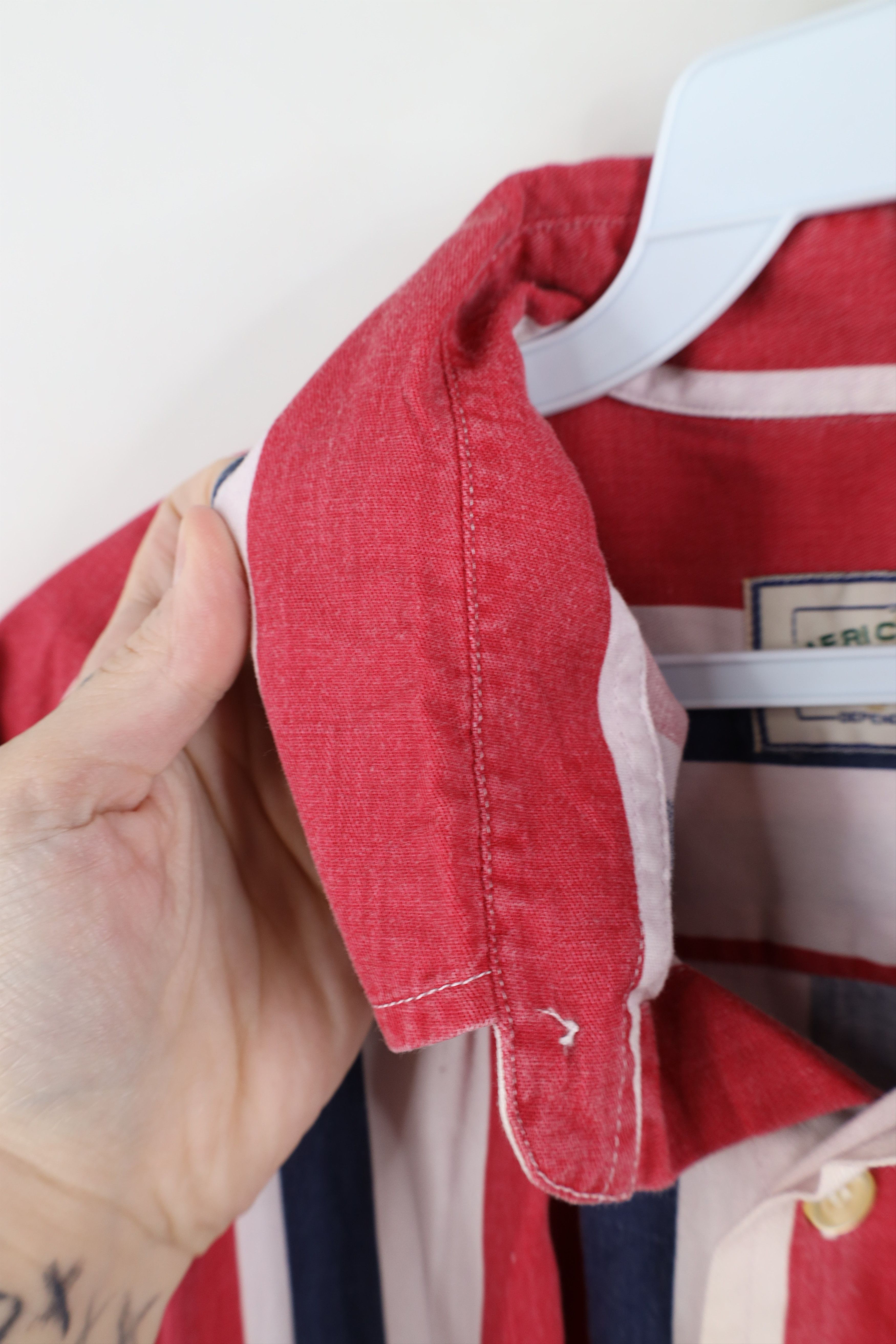 American Eagle Outfitters Vintage 90s American Eagle Outfitters Block Button Shirt Size US L / EU 52-54 / 3 - 10 Thumbnail