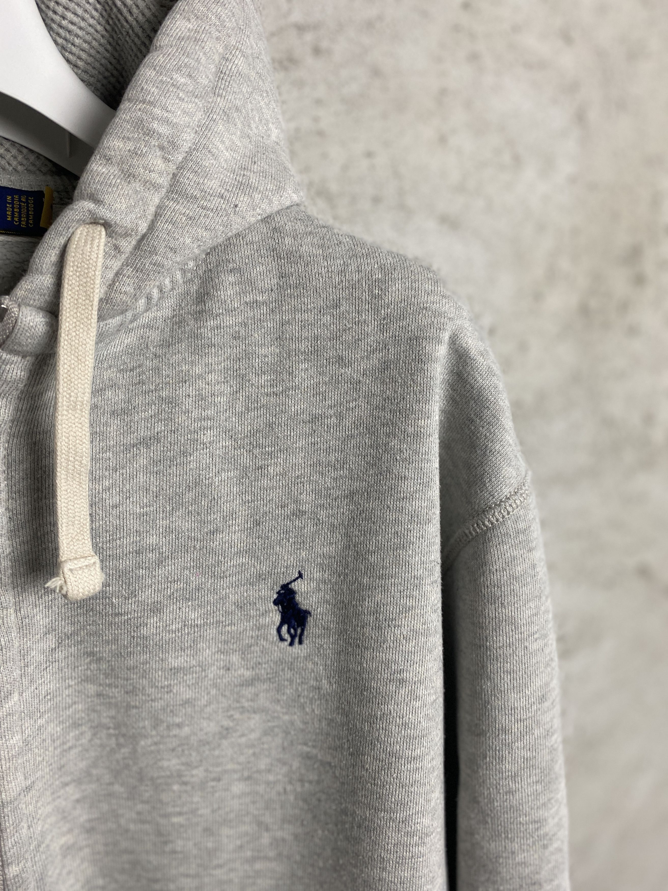 Polo Ralph Lauren Polo Ralph Lauren small pony heavy zip-up hoodie Size US M / EU 48-50 / 2 - 2 Thumbnail