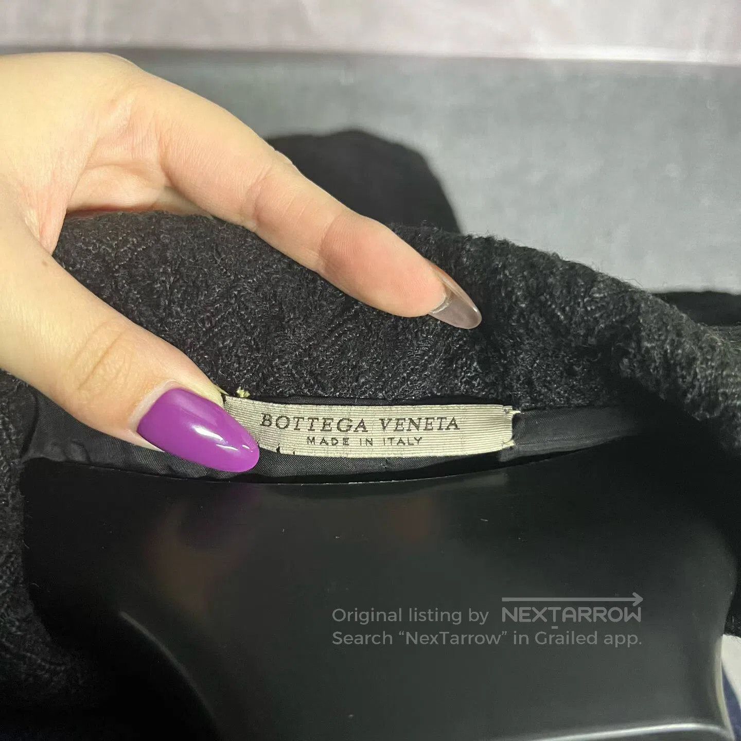 Bottega Veneta Bottega Veneta size 40 Black, solid-colored, fitted short t Size US XXS / EU 40 - 2 Thumbnail